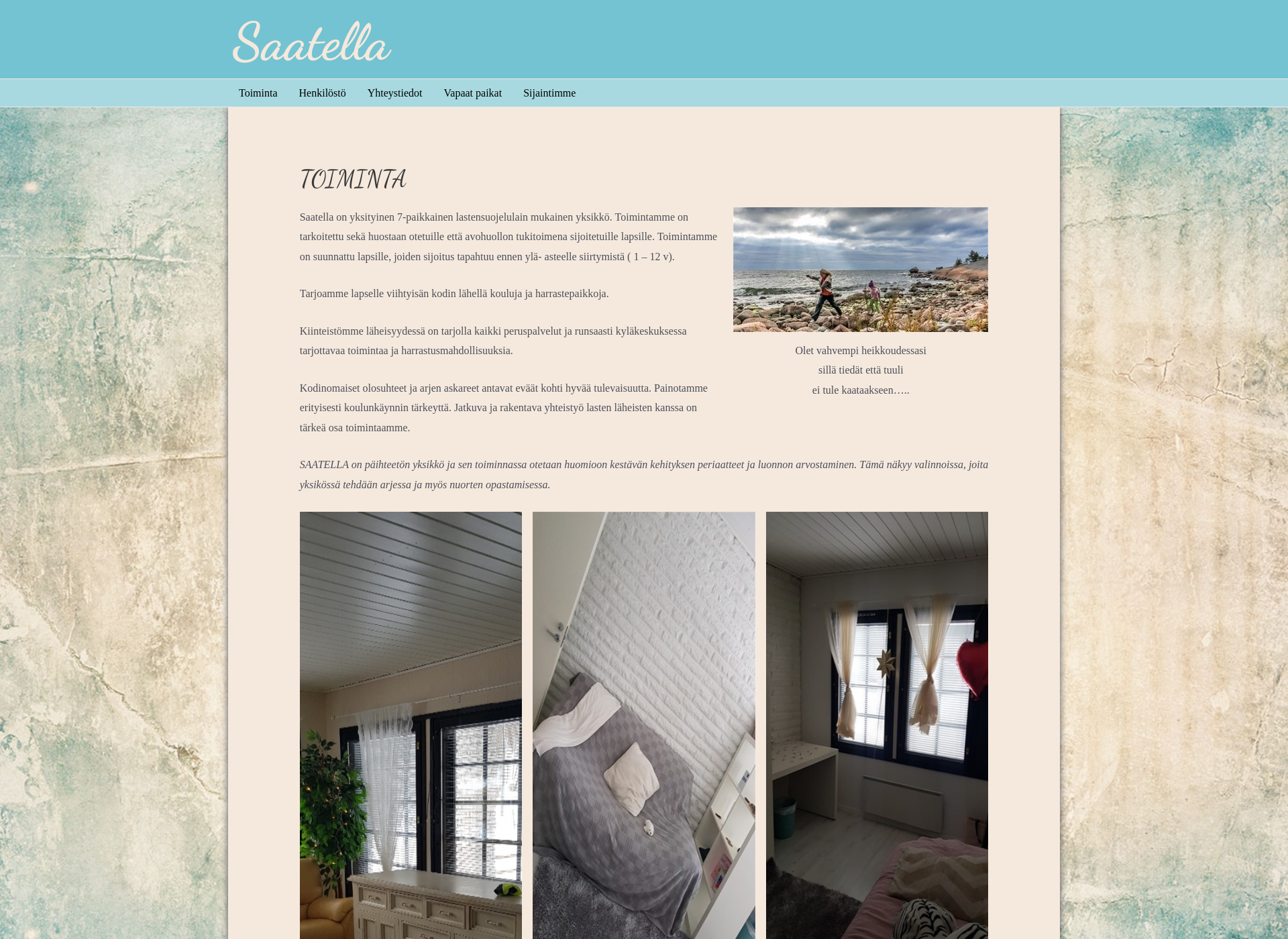 Skärmdump för saatella.fi