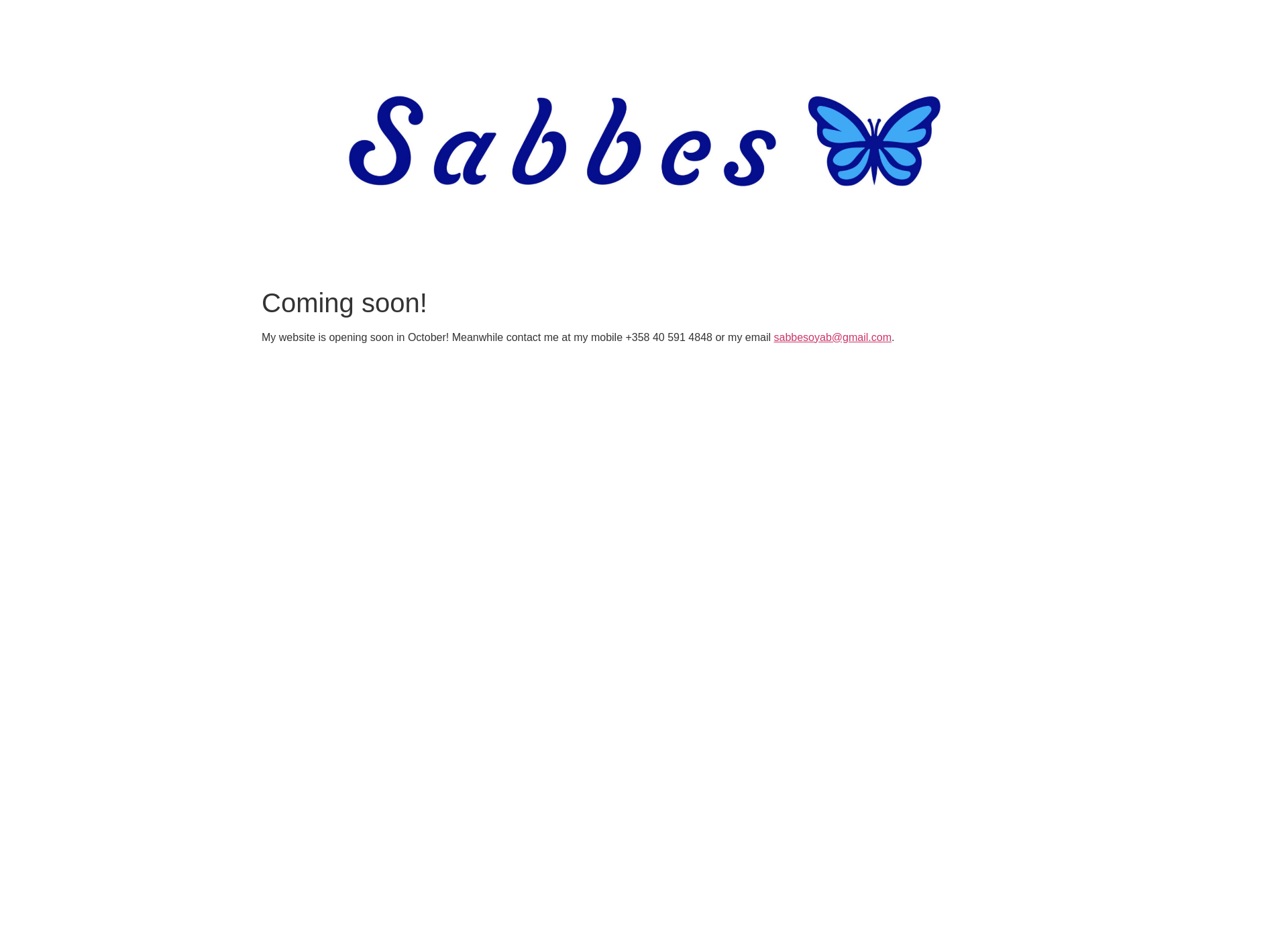 Screenshot for sabbes.fi