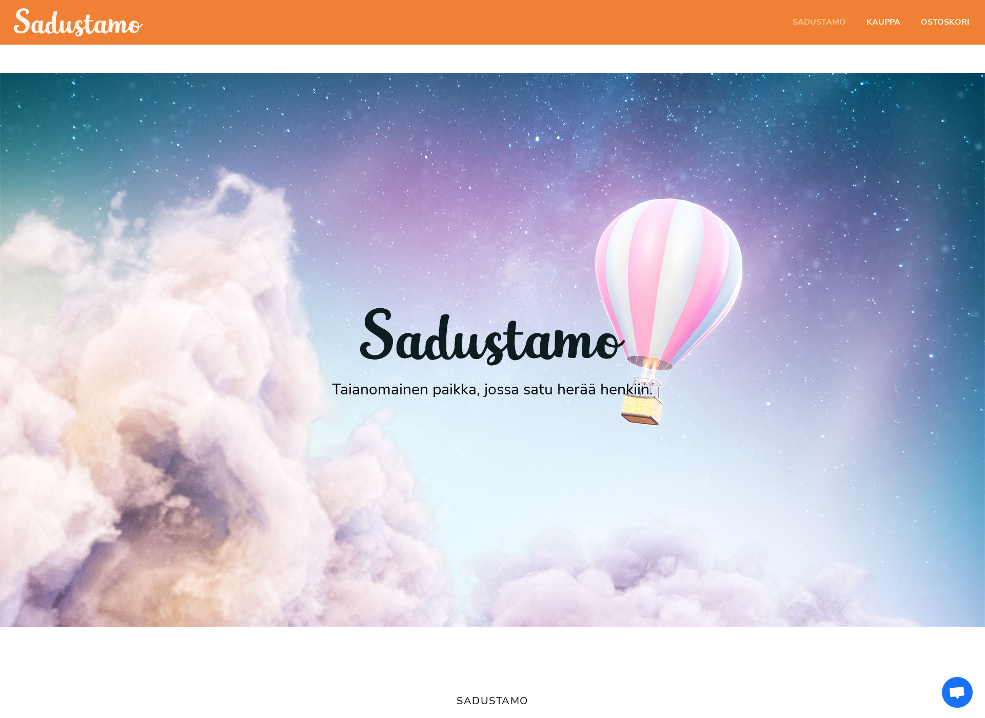 Screenshot for sadustamo.fi