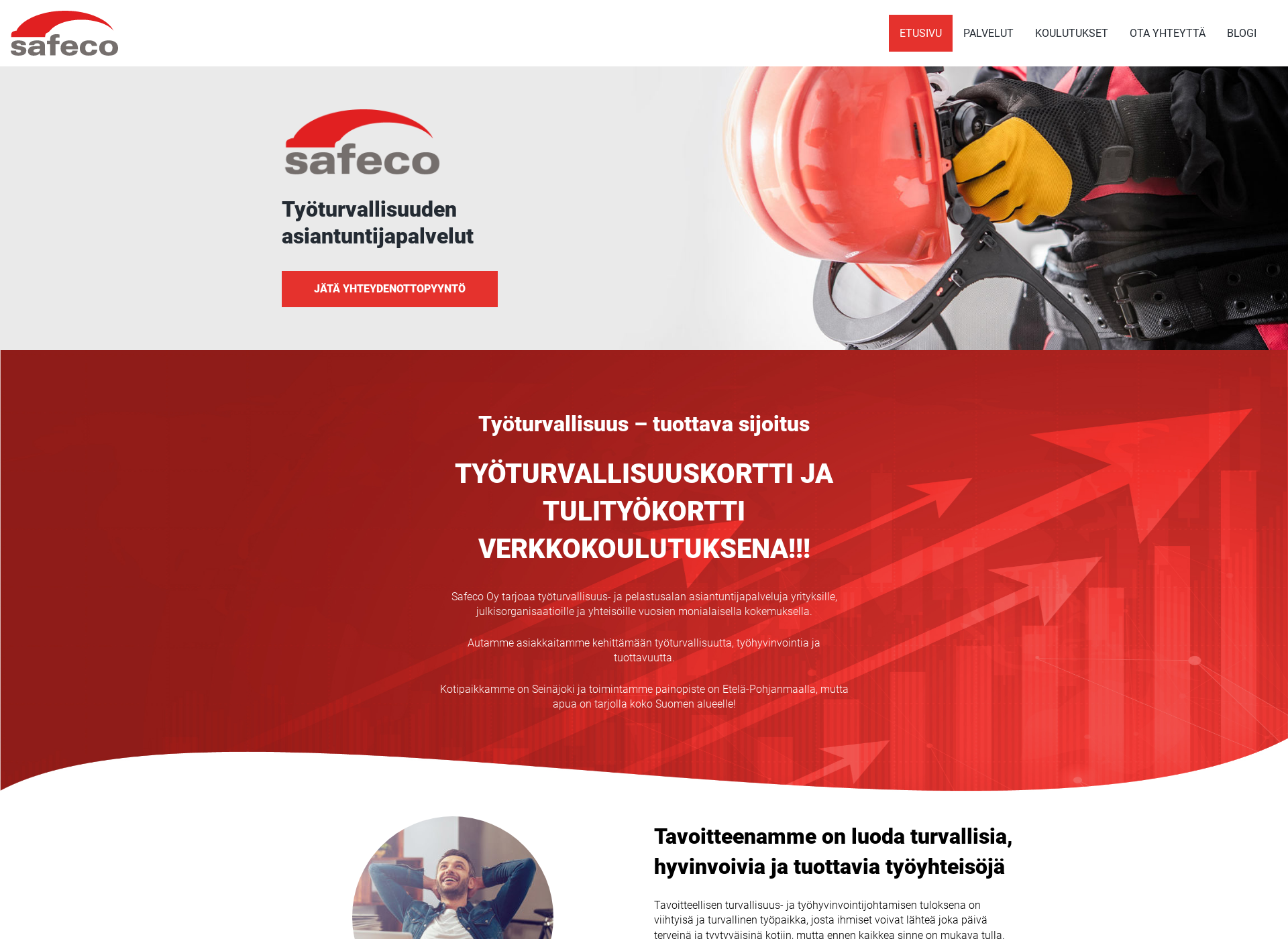 Screenshot for safeco.fi