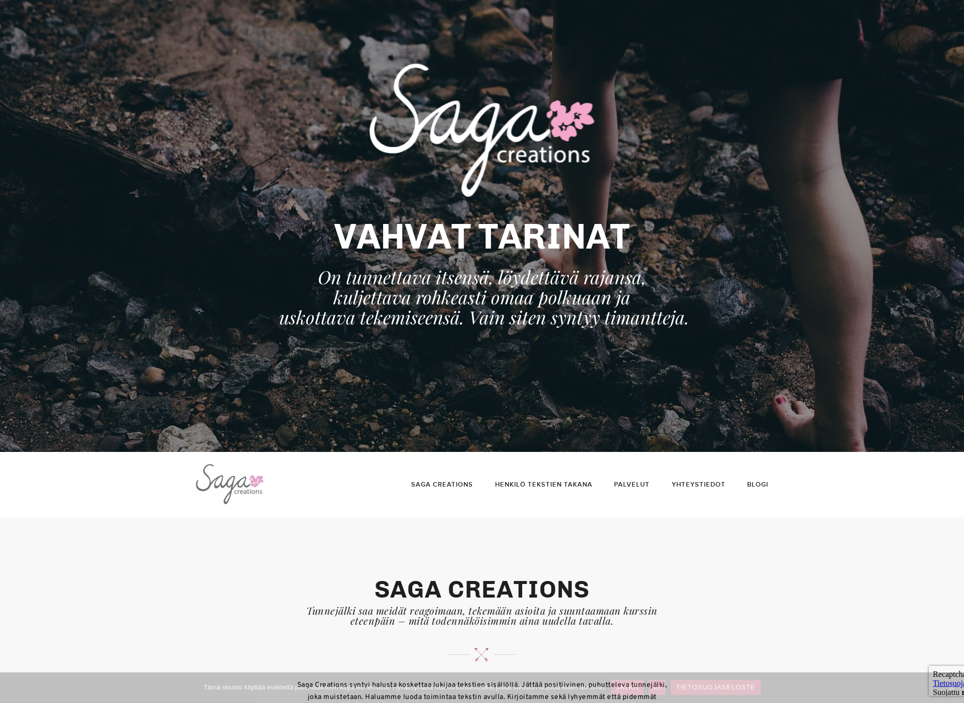 Screenshot for sagacreations.fi