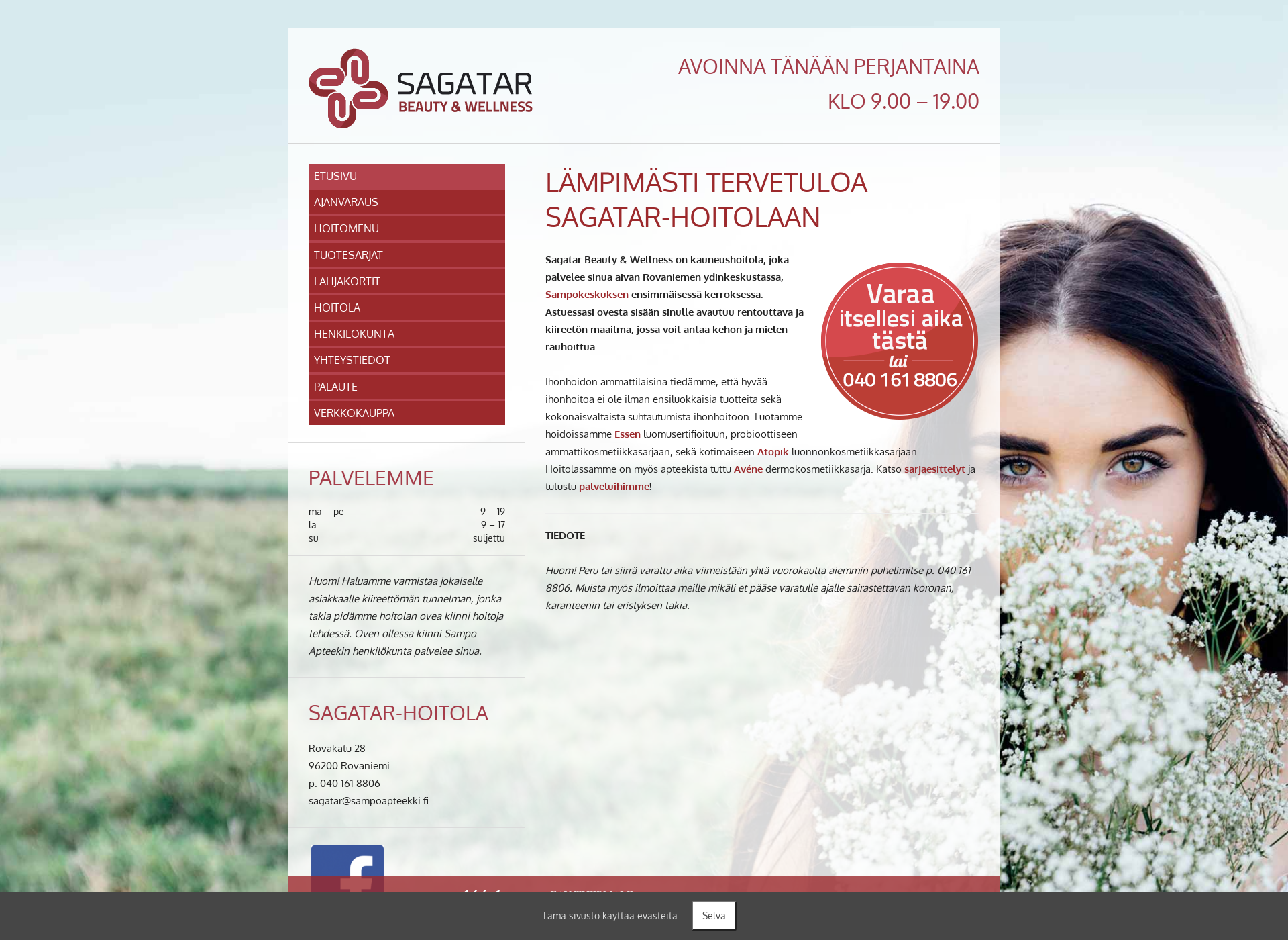 Screenshot for sagatar.fi