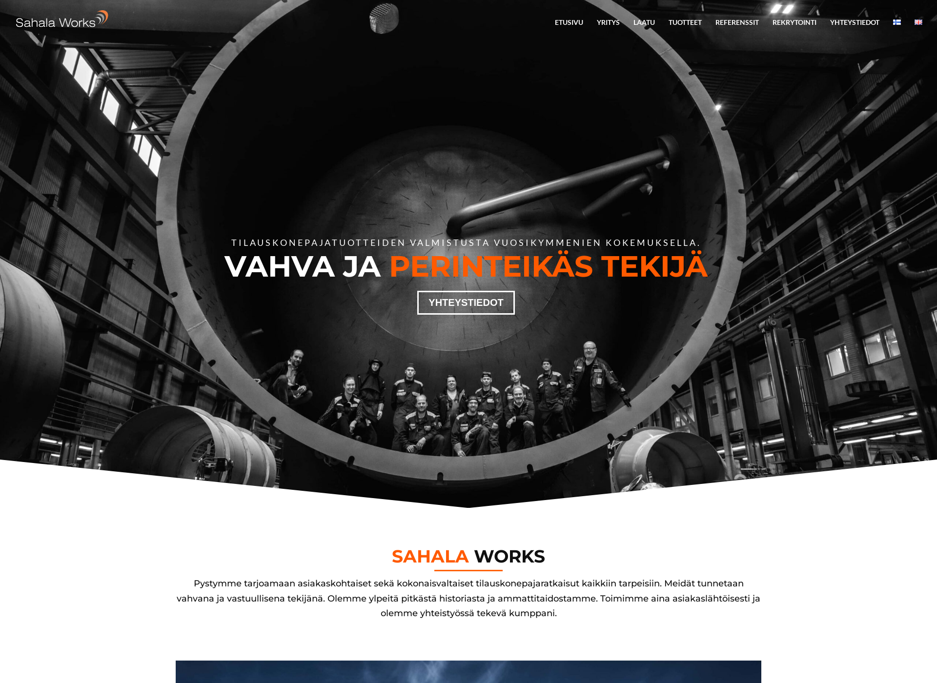 Screenshot for sahalaworks.fi