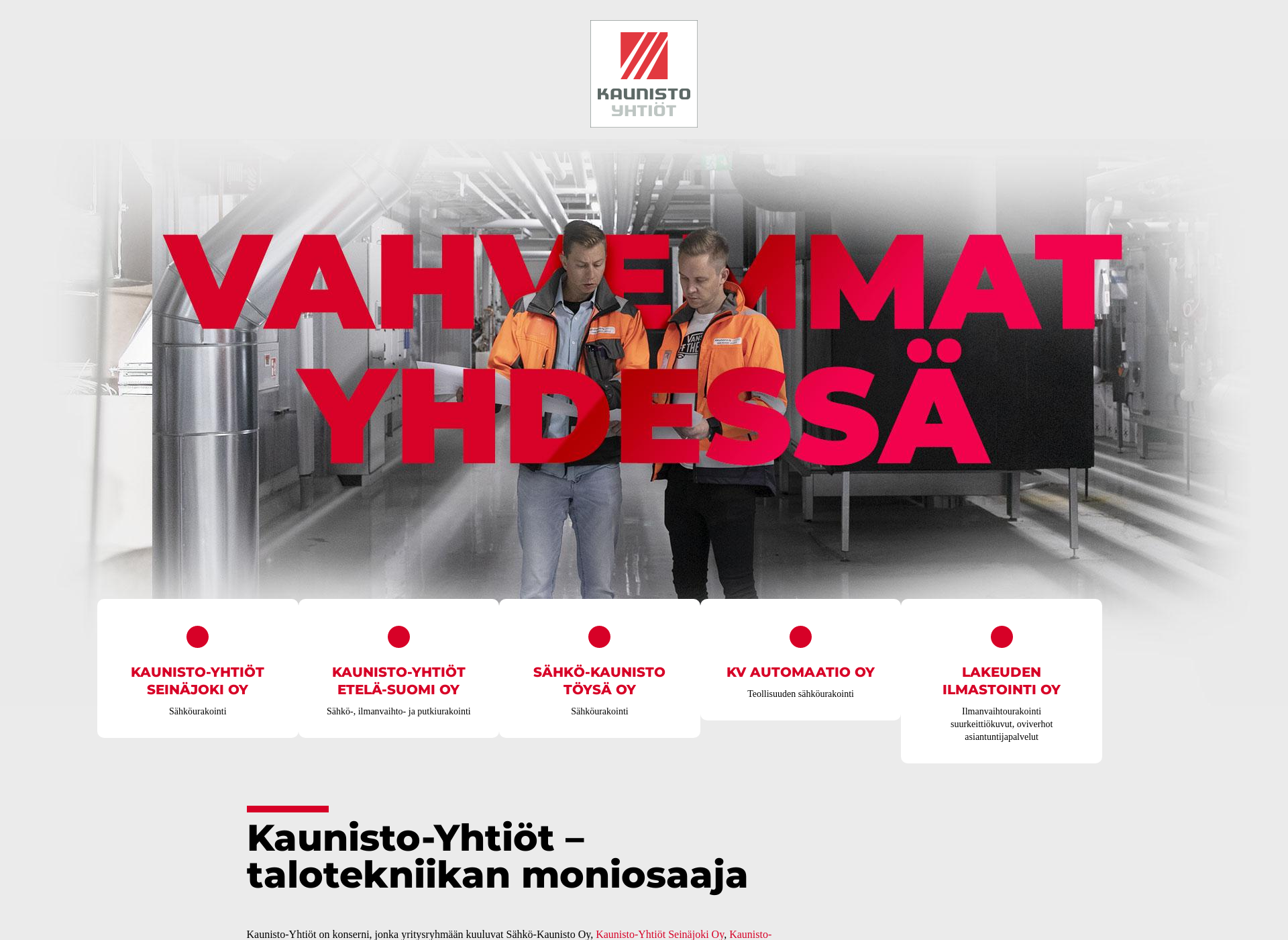 Screenshot for sahko-kaunisto.fi