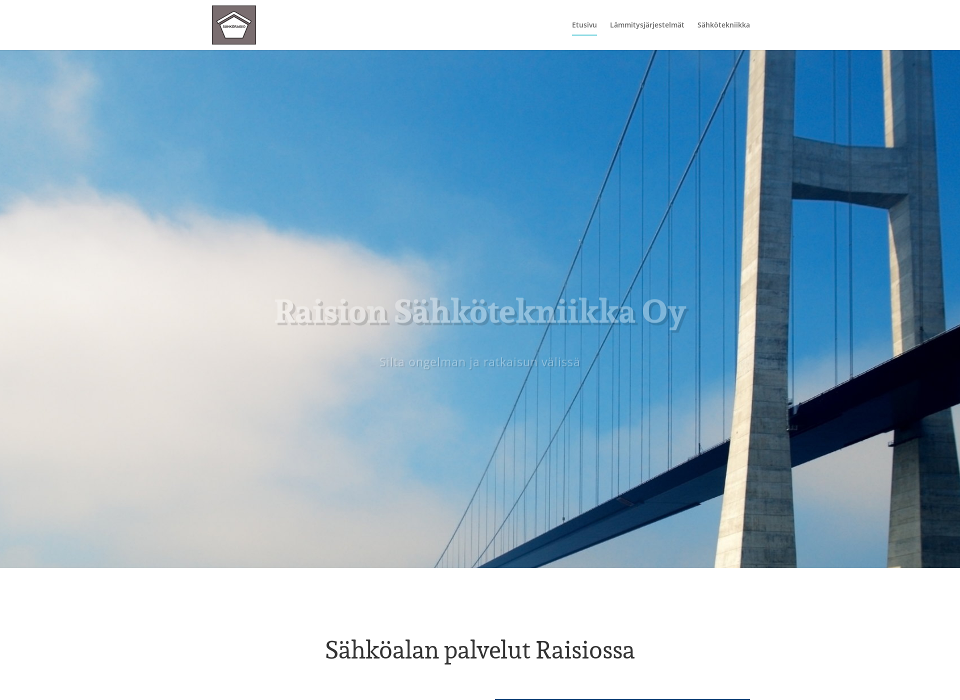 Screenshot for sahkoraisio.fi