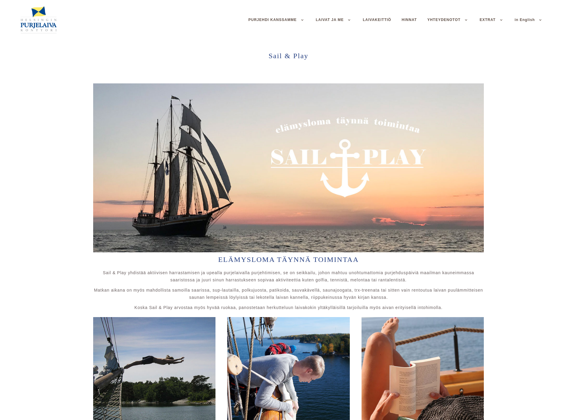 Näyttökuva sailandplay.fi