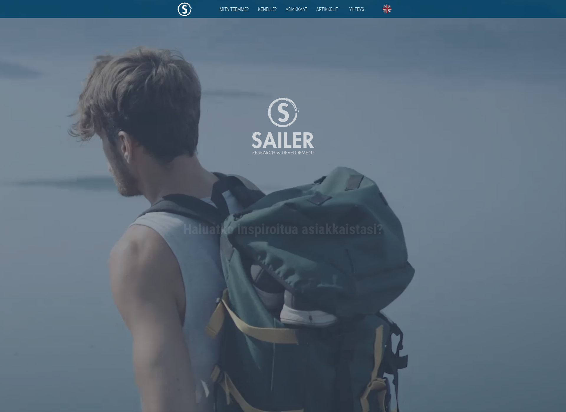 Skärmdump för sailer.fi