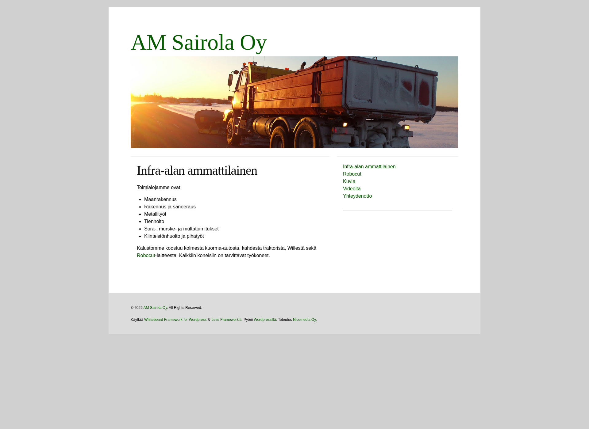 Screenshot for sairola.fi