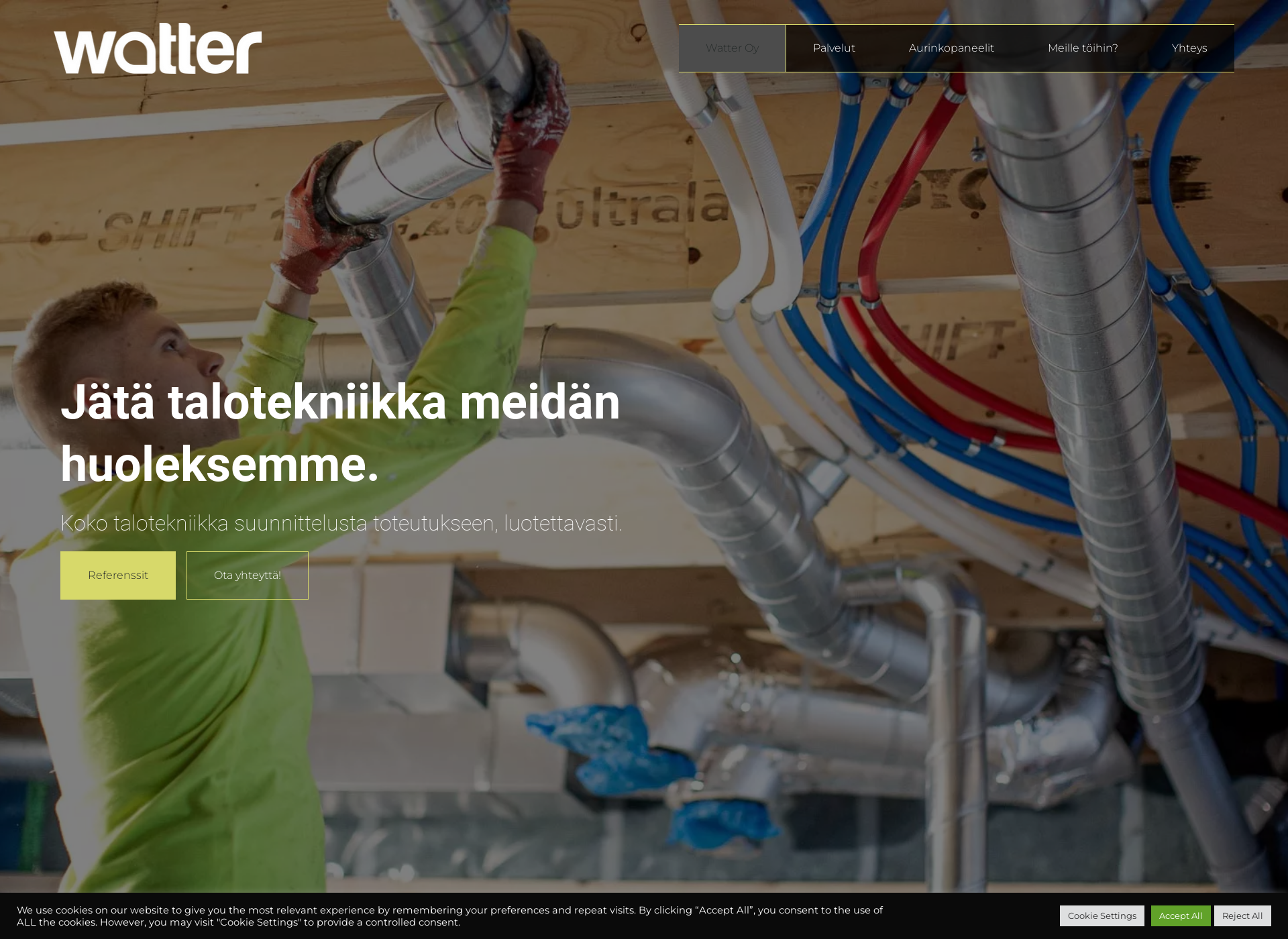 Screenshot for sajutek.fi