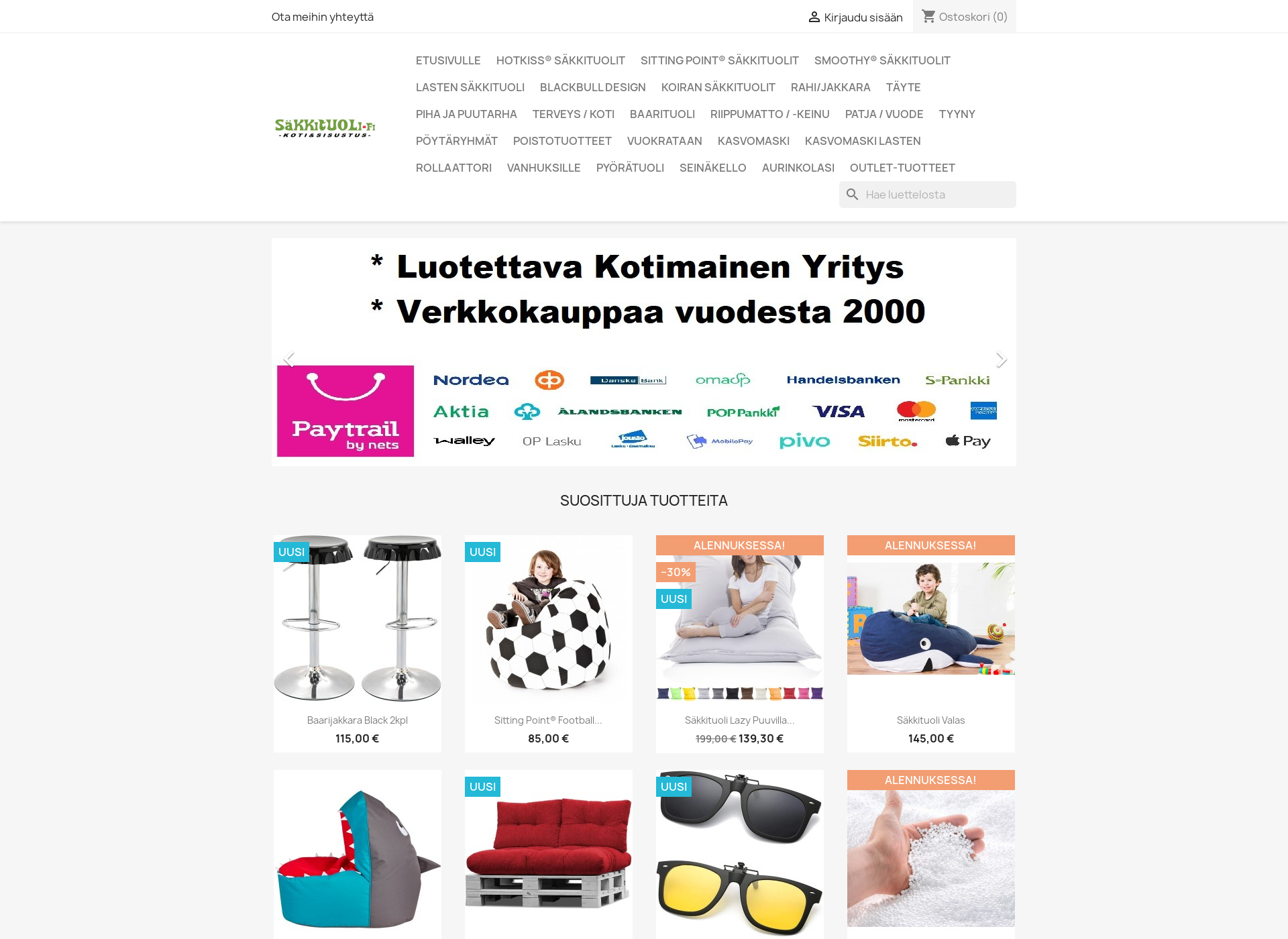 Screenshot for sakkituoli.fi