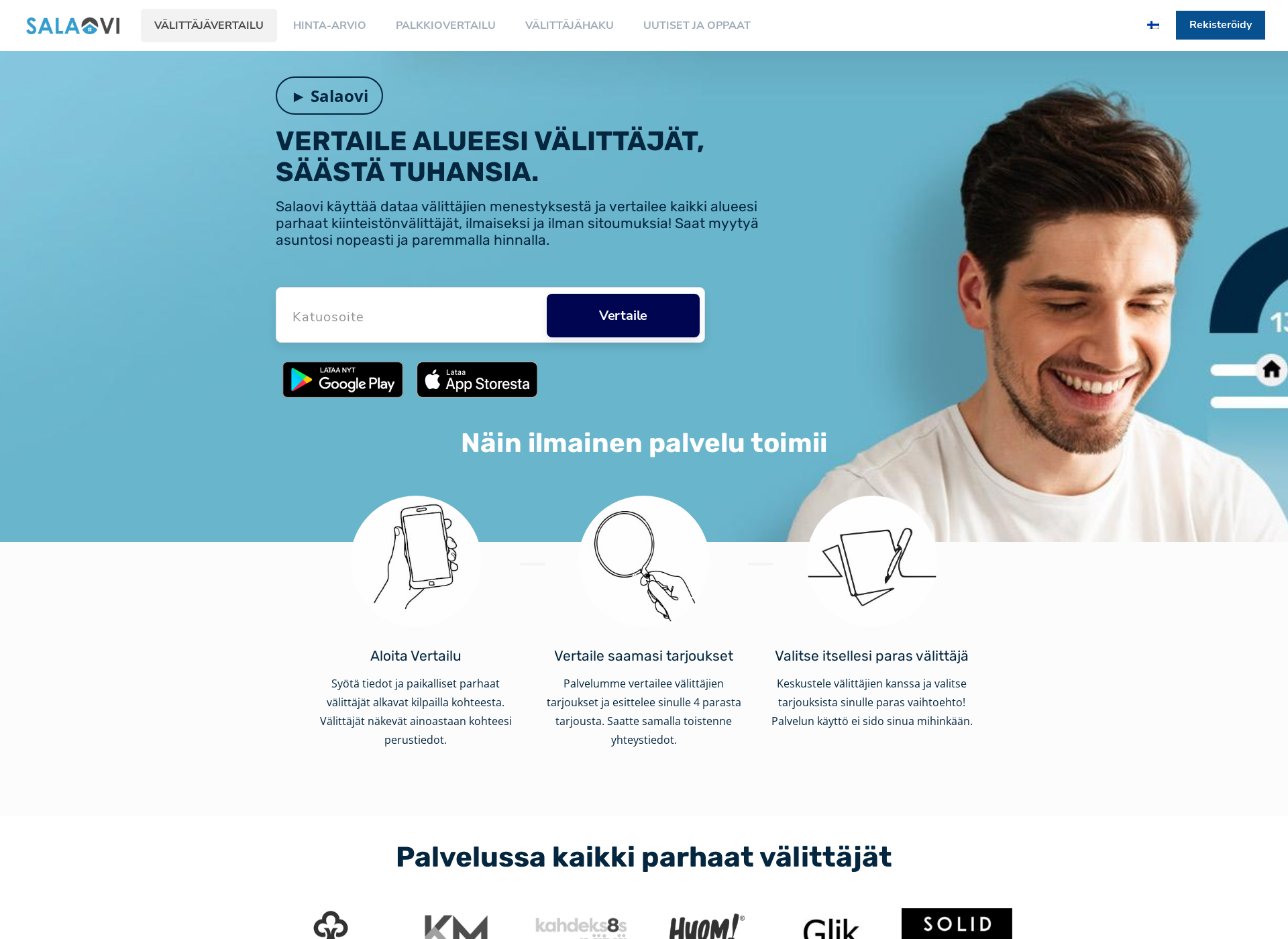 Screenshot for salaovi.fi