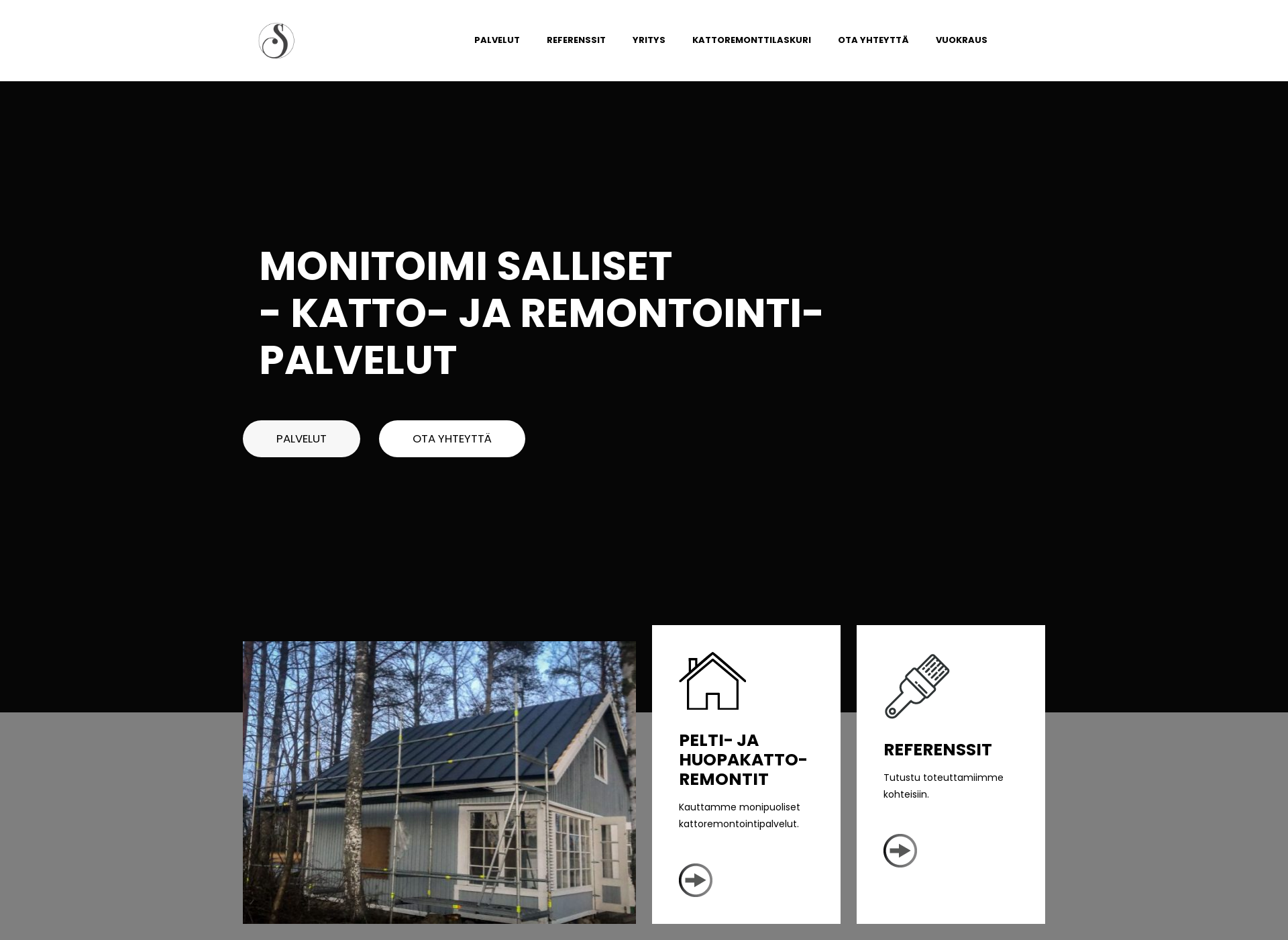 Screenshot for salliset.fi