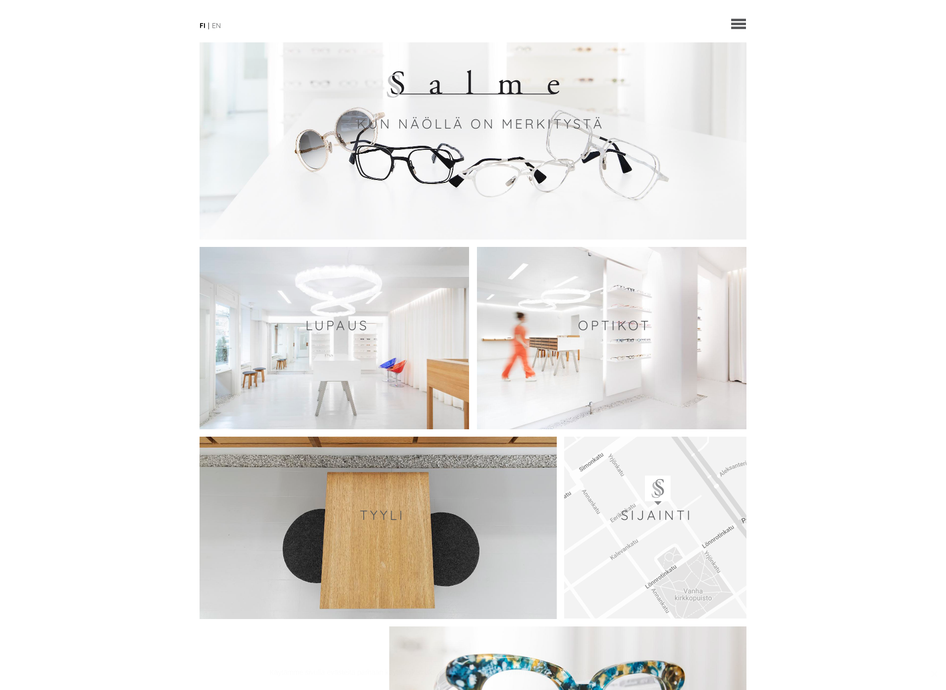 Screenshot for salmeoptic.fi