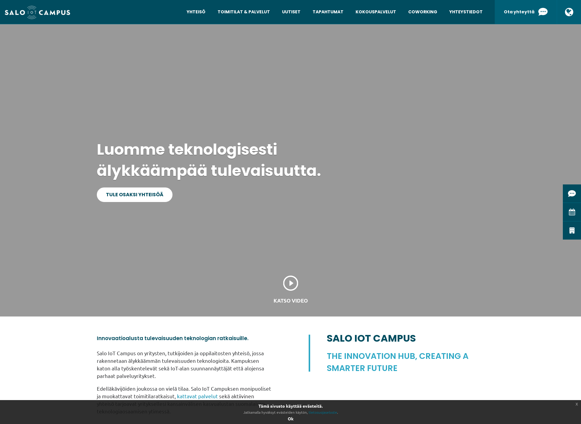 Screenshot for saloiot.fi