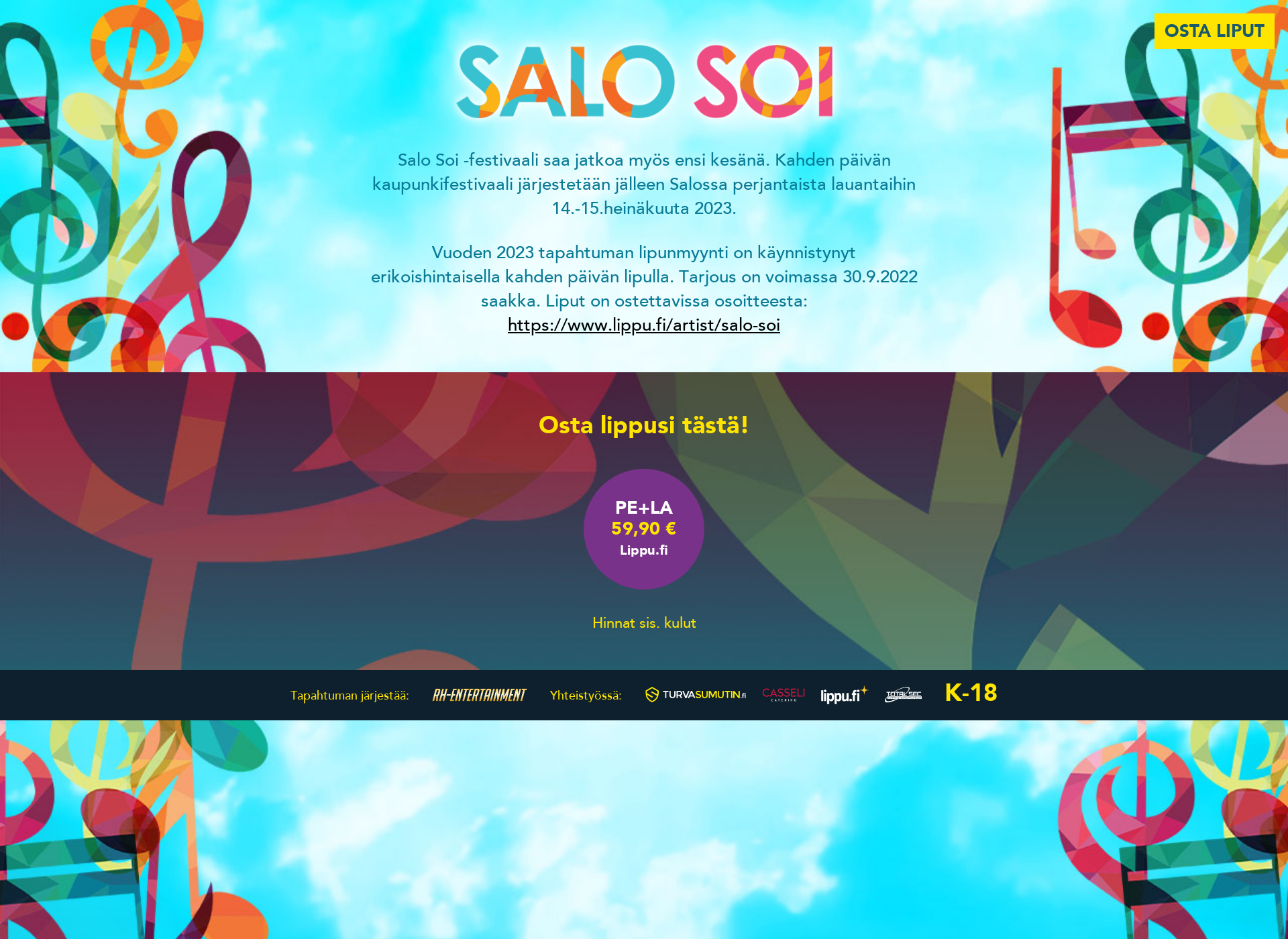 Screenshot for salosoi.fi