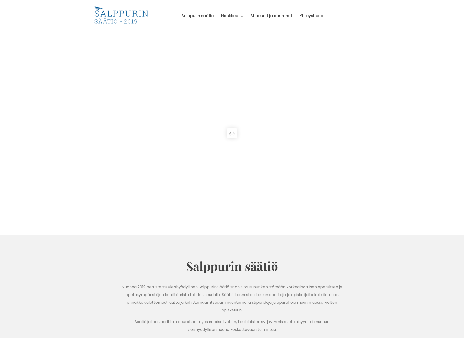 Screenshot for salppurinsaatio.fi