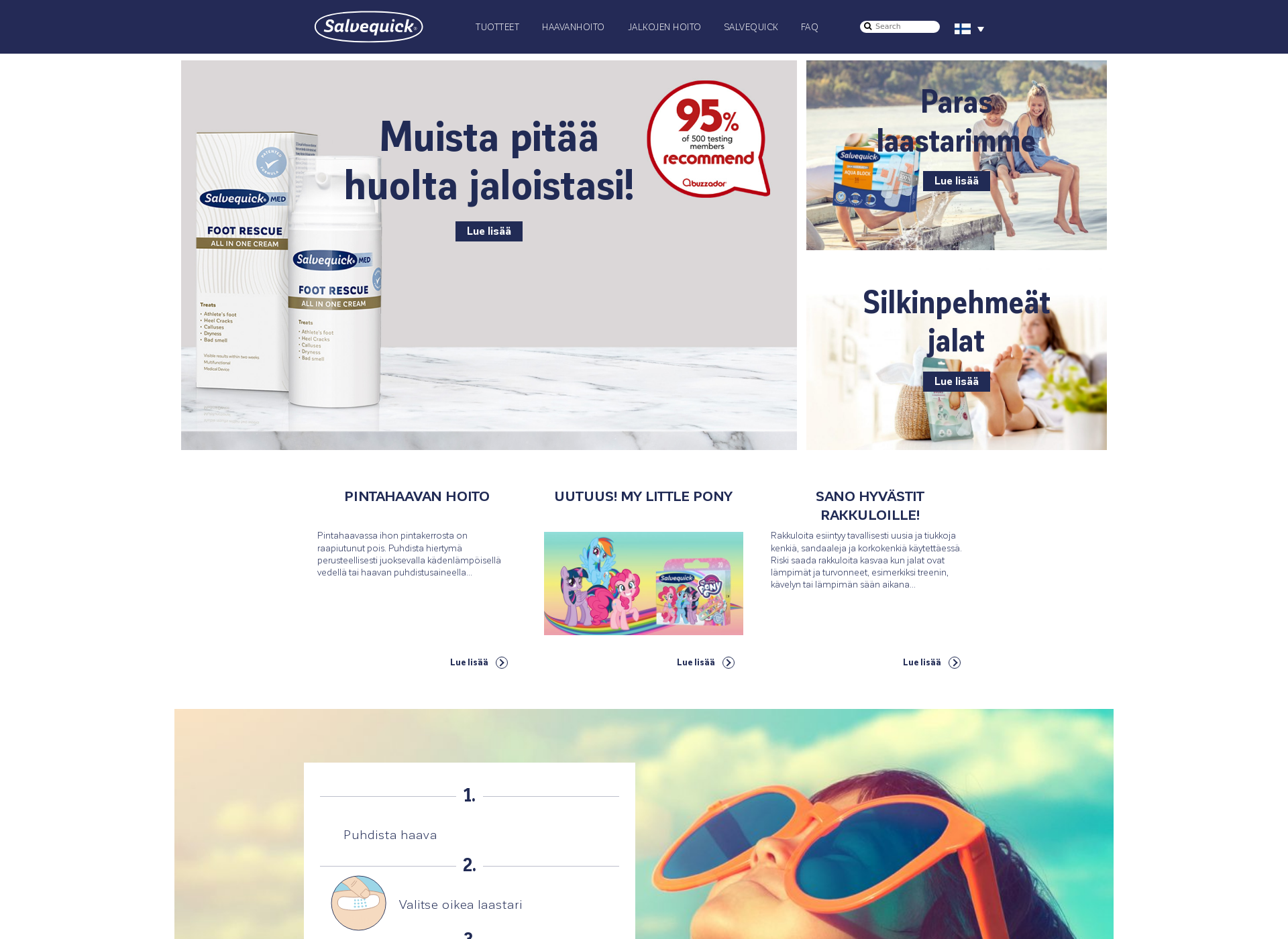 Näyttökuva salvequick.fi