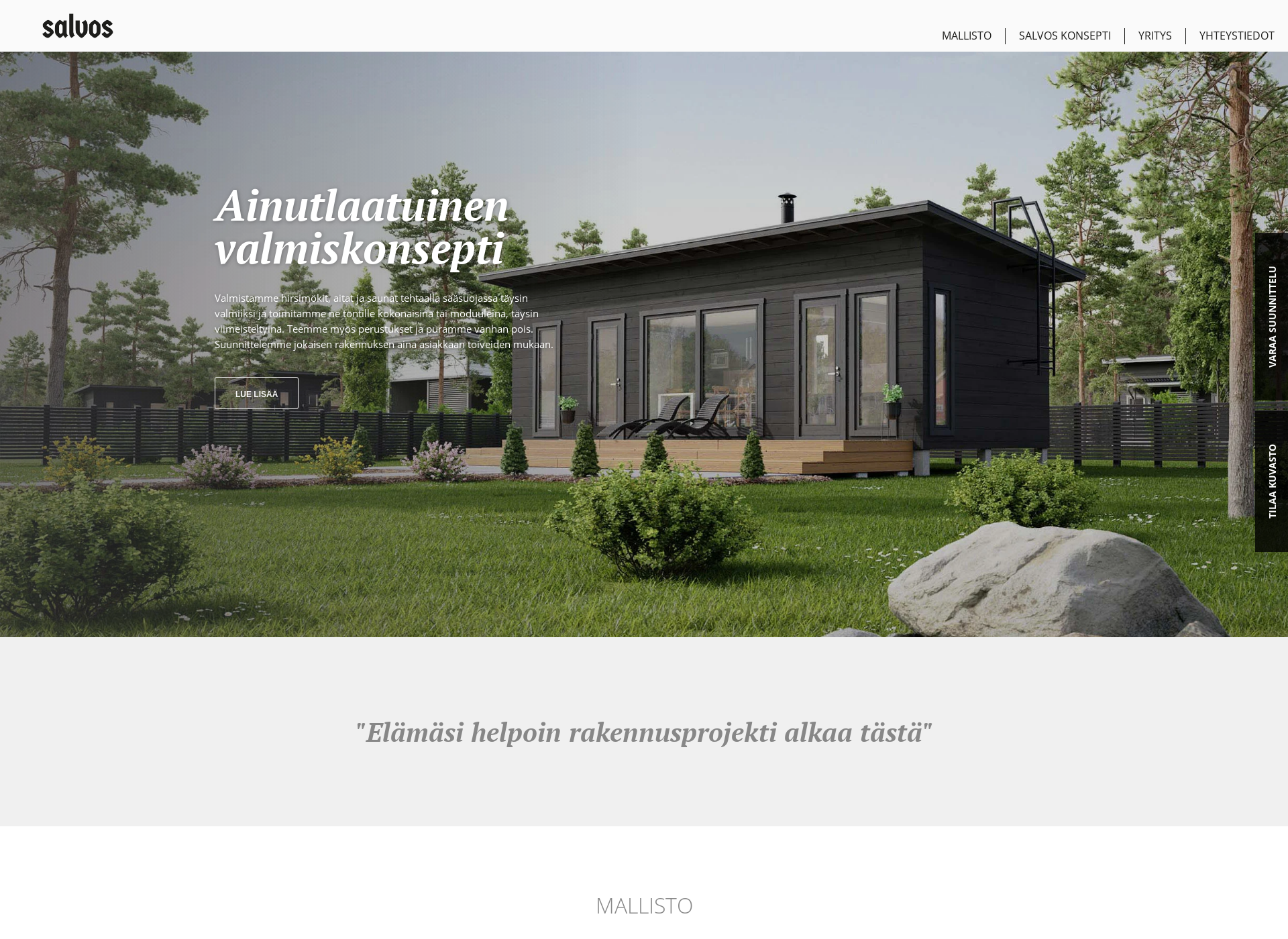 Screenshot for salvosfinland.fi