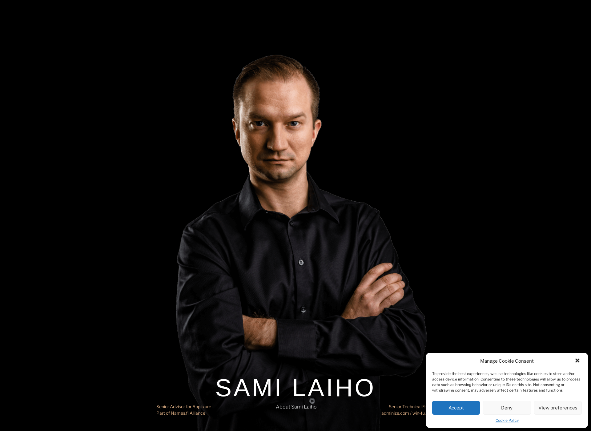 Skärmdump för samilaiho.com