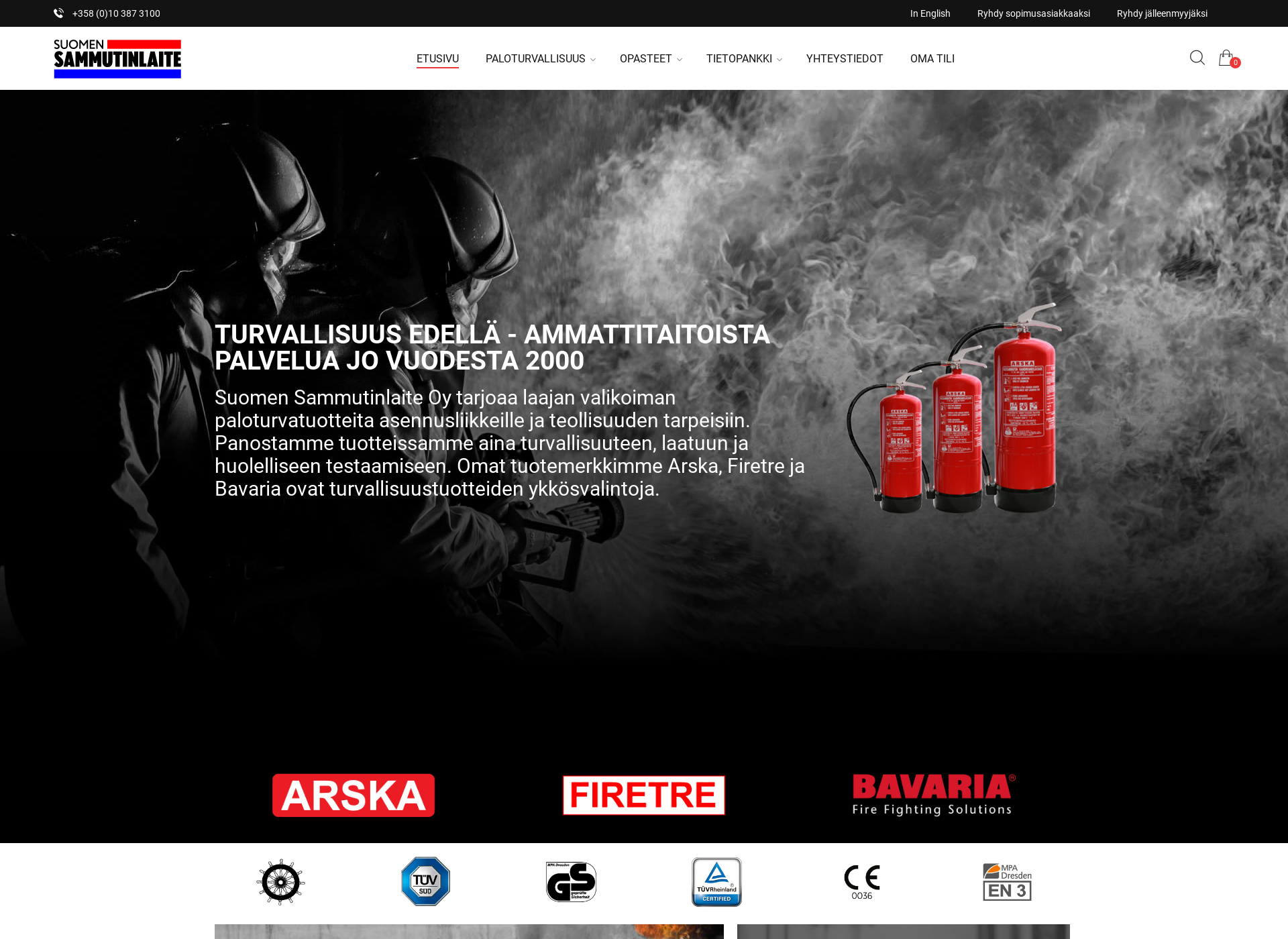 Screenshot for sammutinkauppa.fi