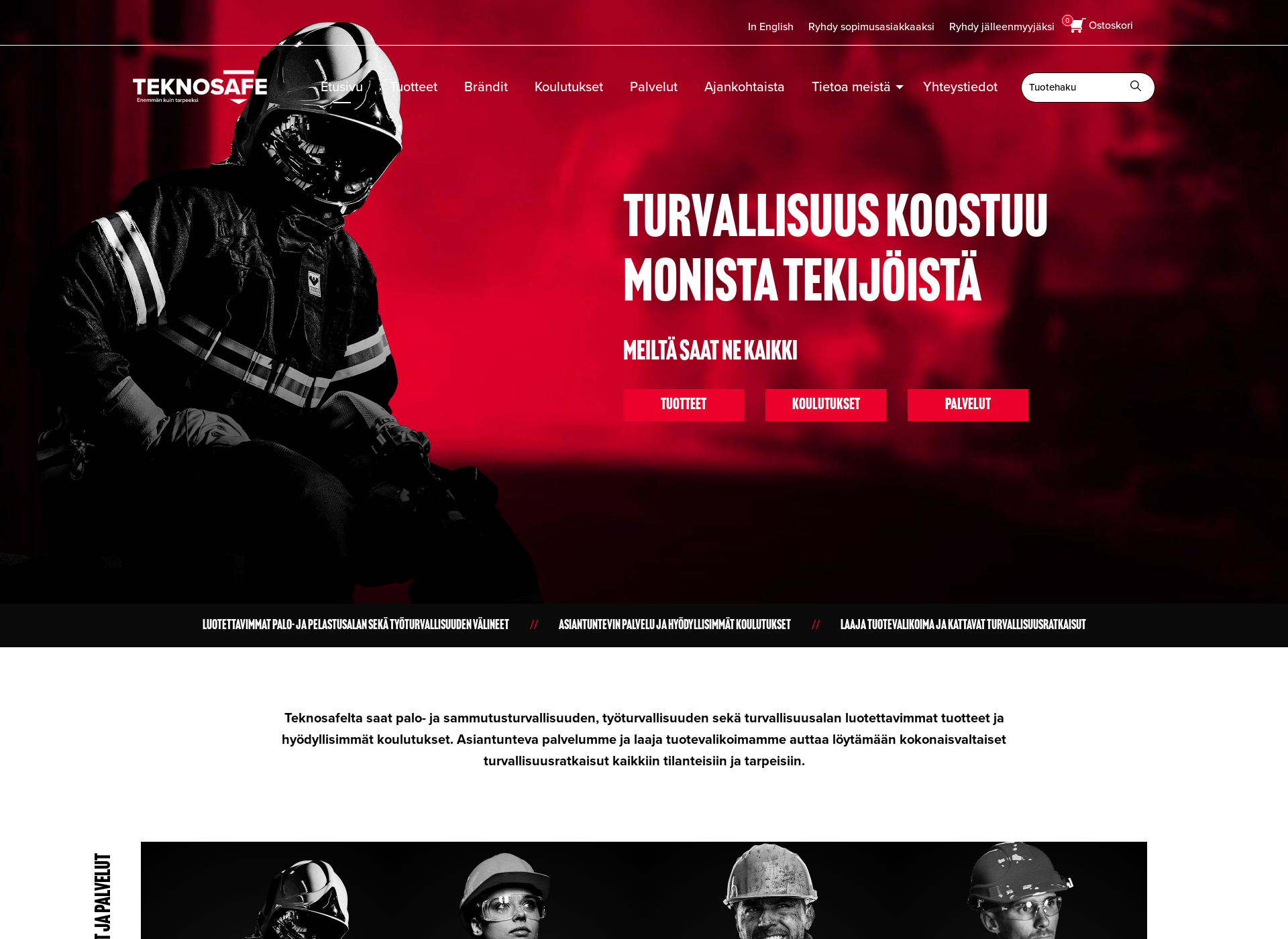 Screenshot for sammutuskalusto.fi