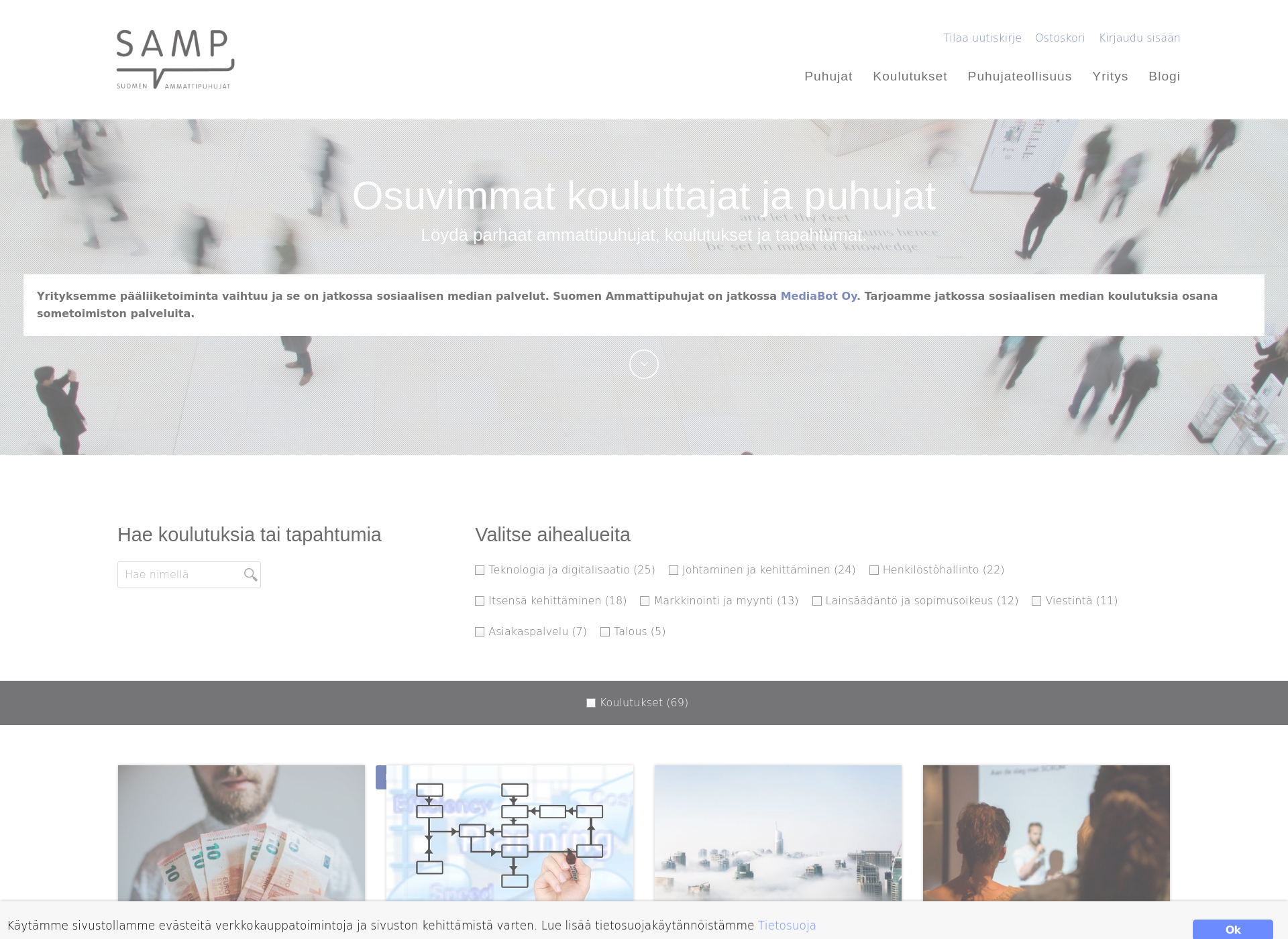 Screenshot for samp.fi