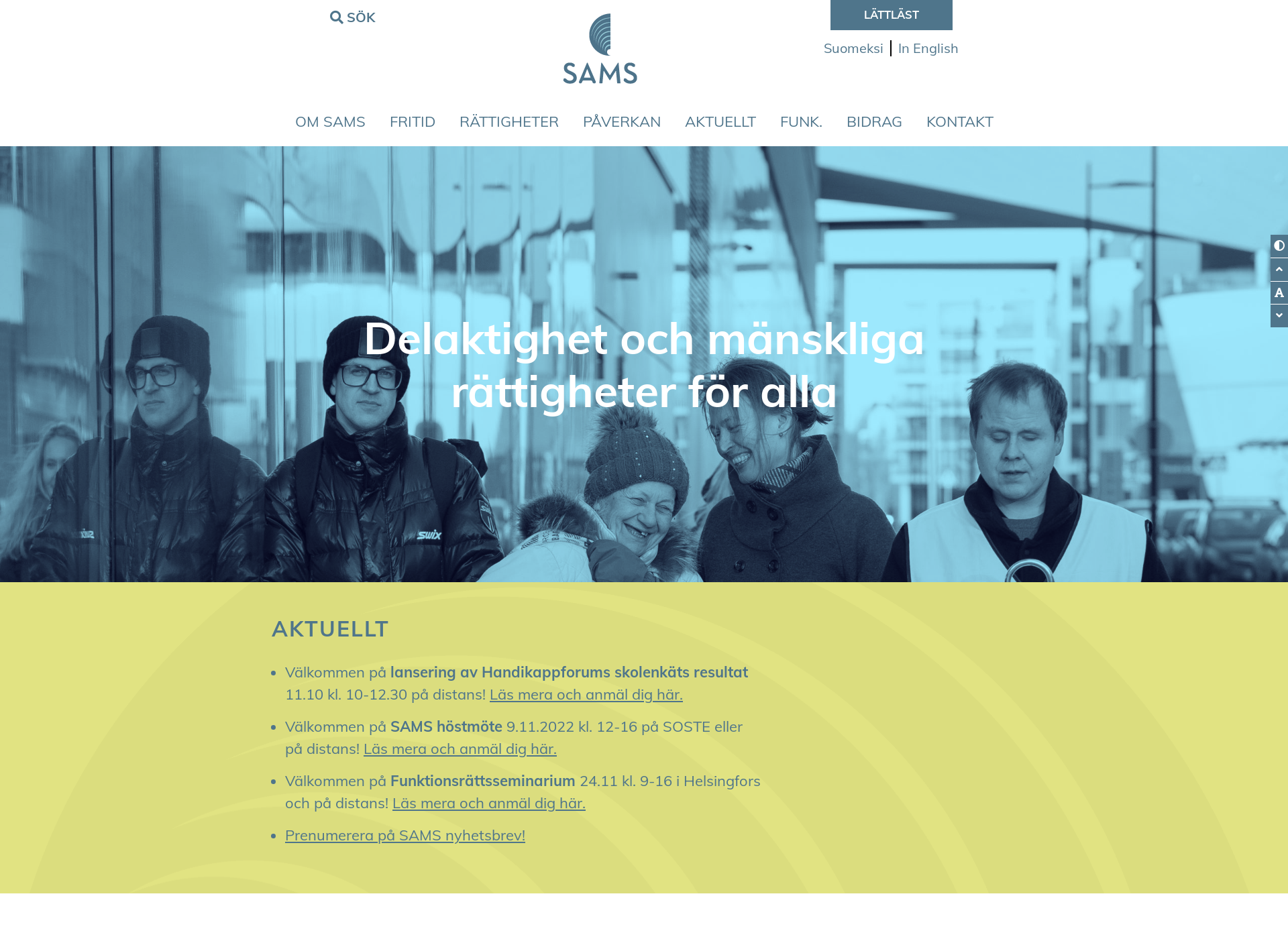 Screenshot for samsnet.fi