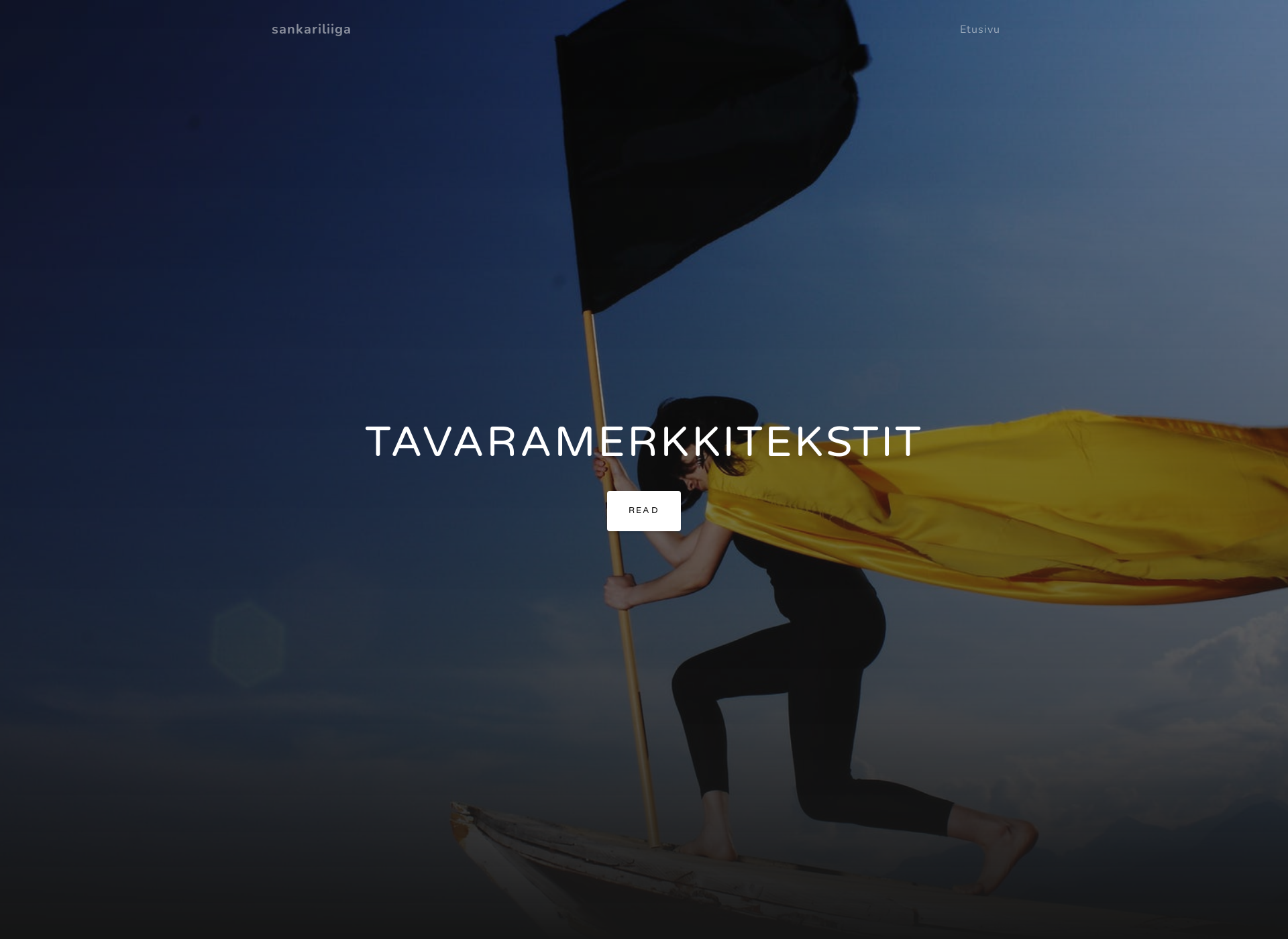 Screenshot for sankariliiga.fi