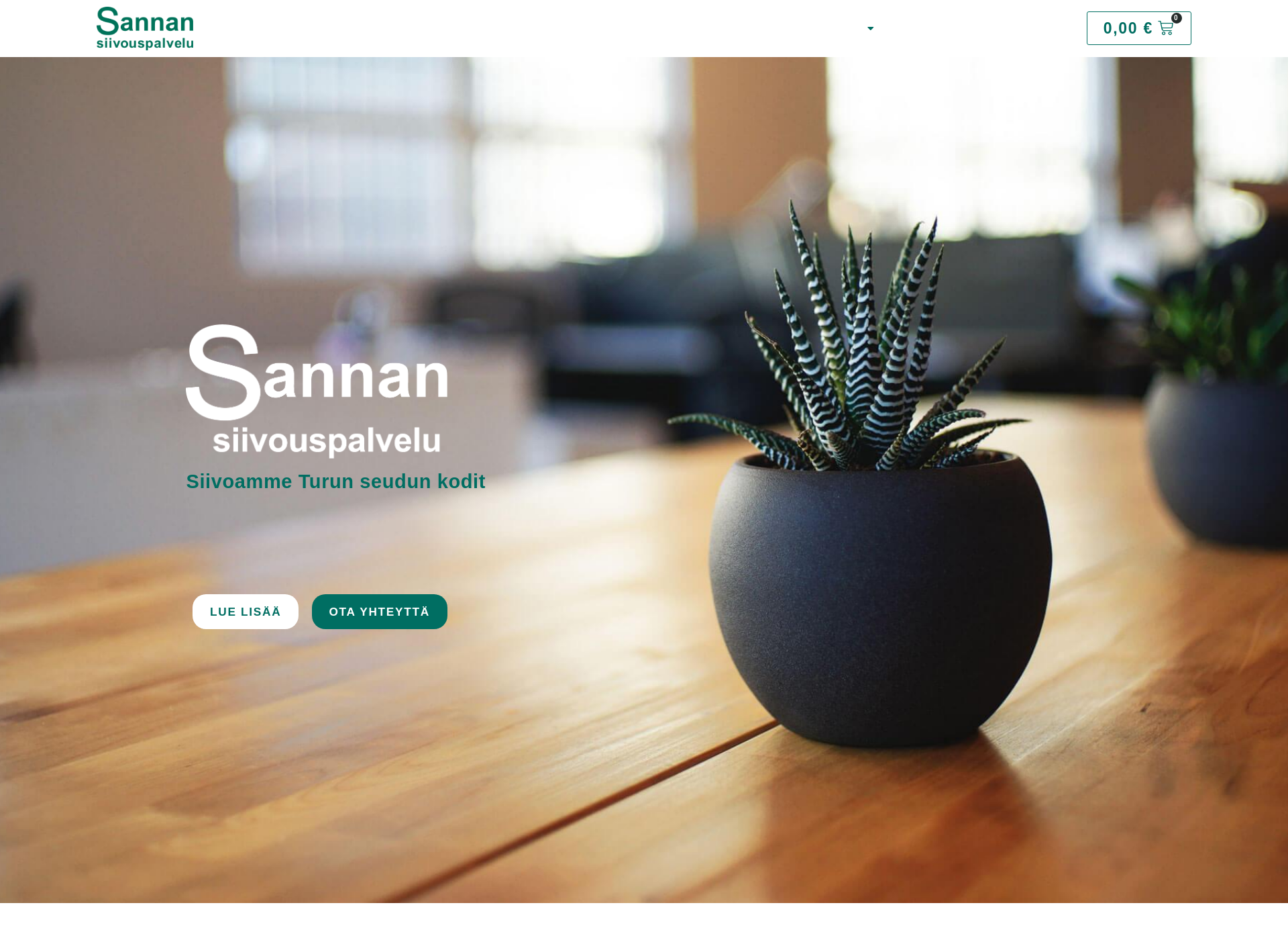 Screenshot for sannansiivouspalvelu.fi