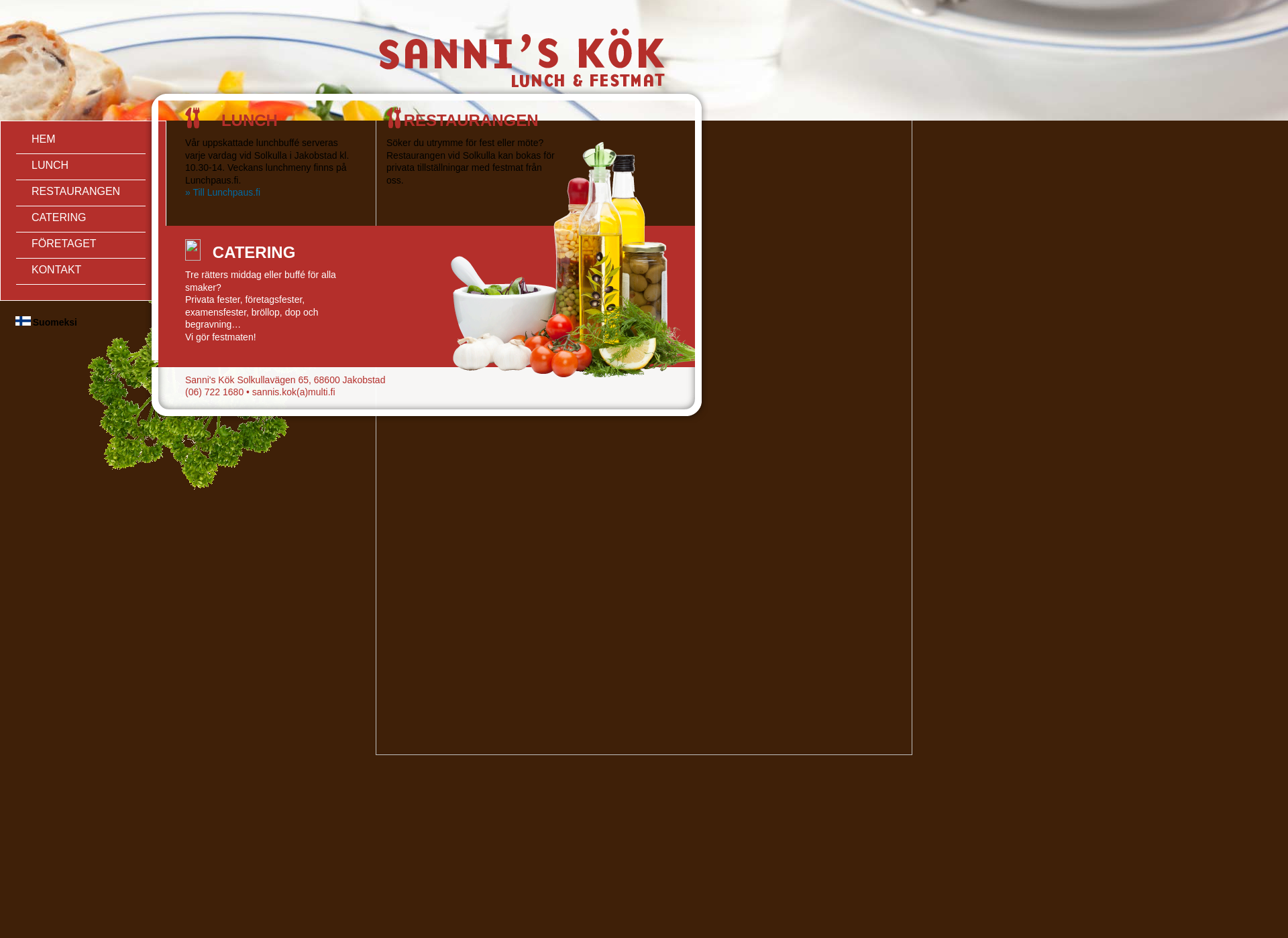 Screenshot for sanniskok.fi