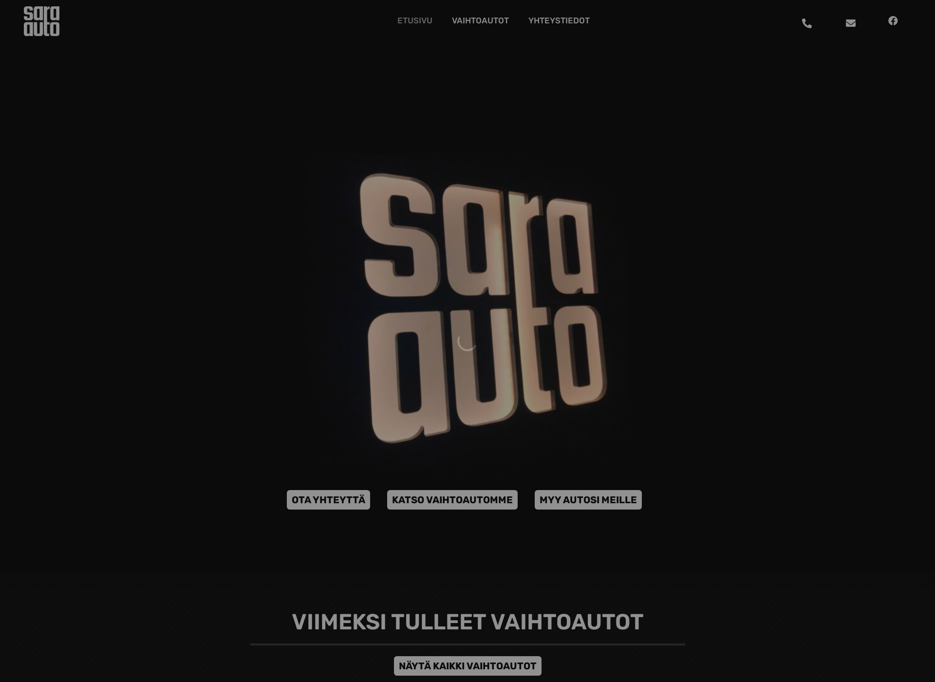 Screenshot for sara-auto.fi