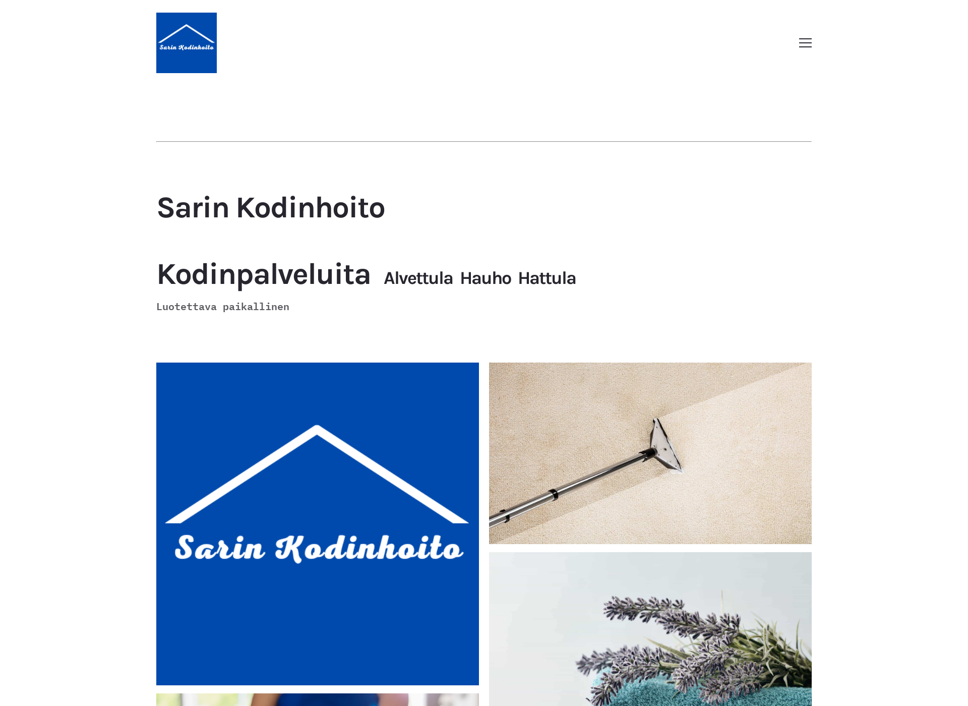 Screenshot for sarinkodinhoito.fi
