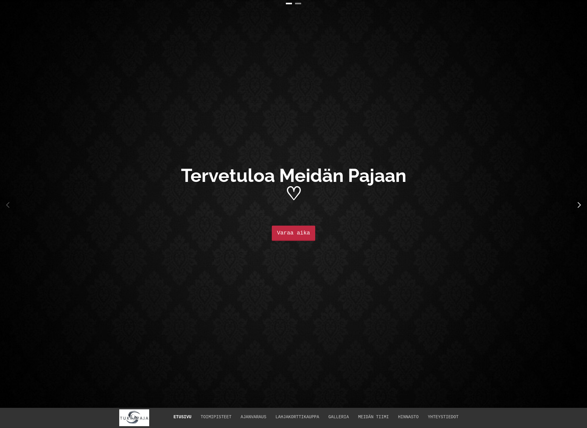 Screenshot for sarintukkapaja.fi