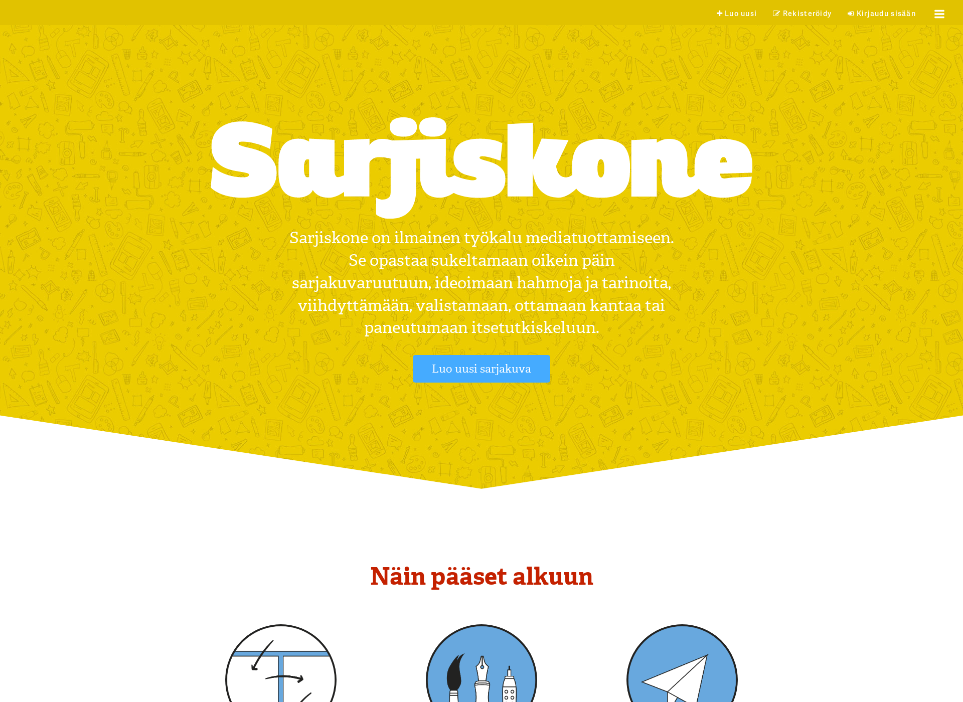 Screenshot for sarjiskone.fi