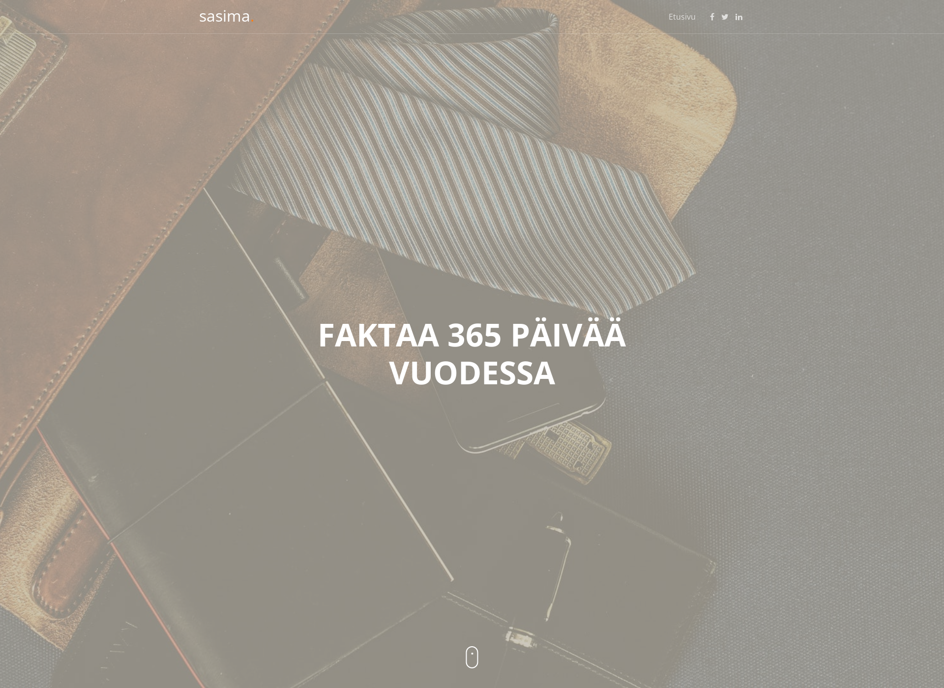 Screenshot for sasima.fi