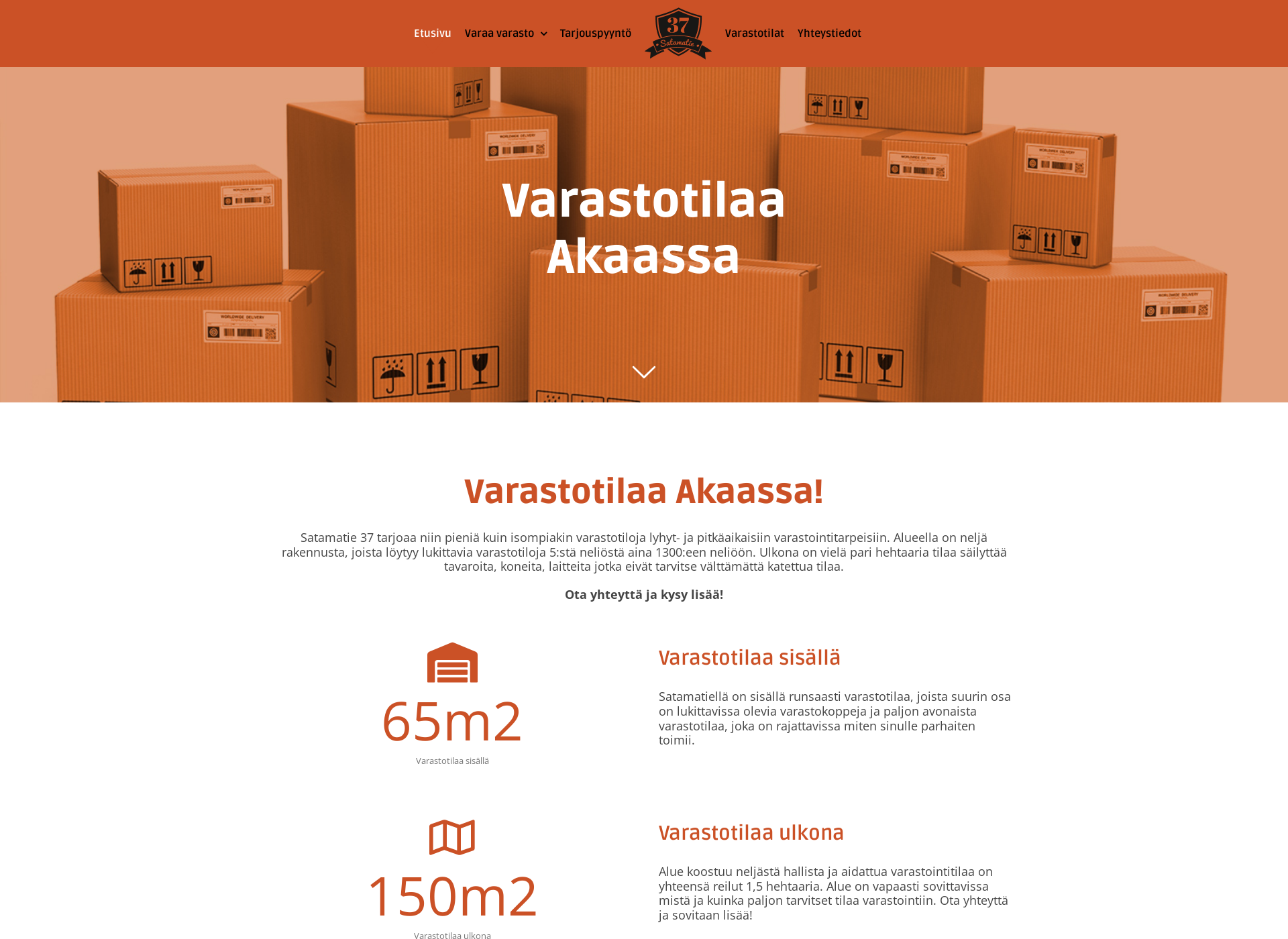 Skärmdump för satamatie37.fi