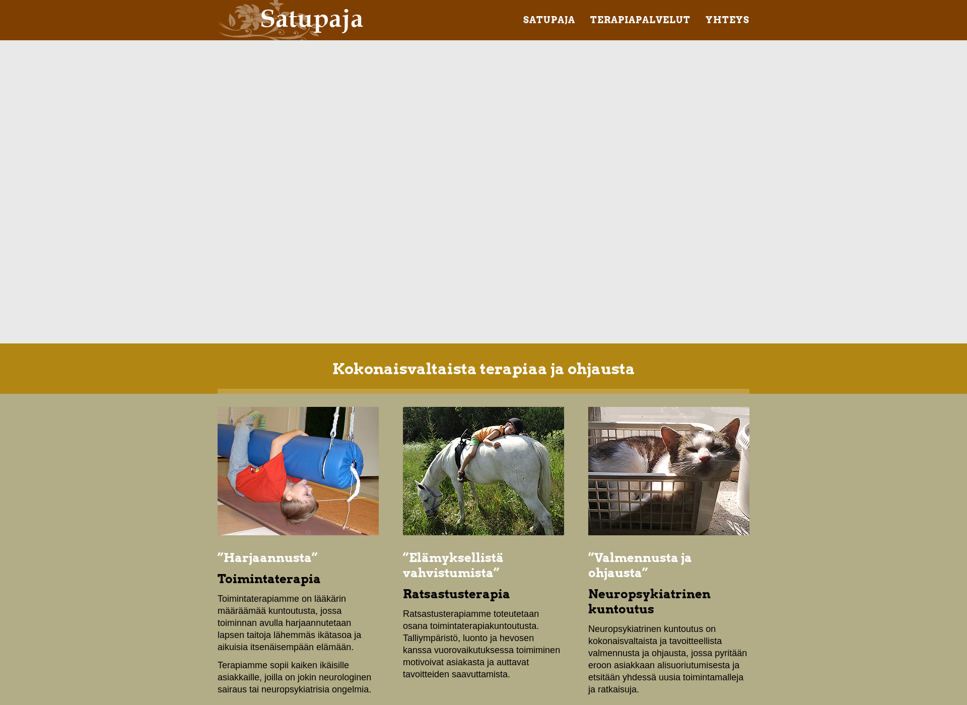 Screenshot for satupaja.fi
