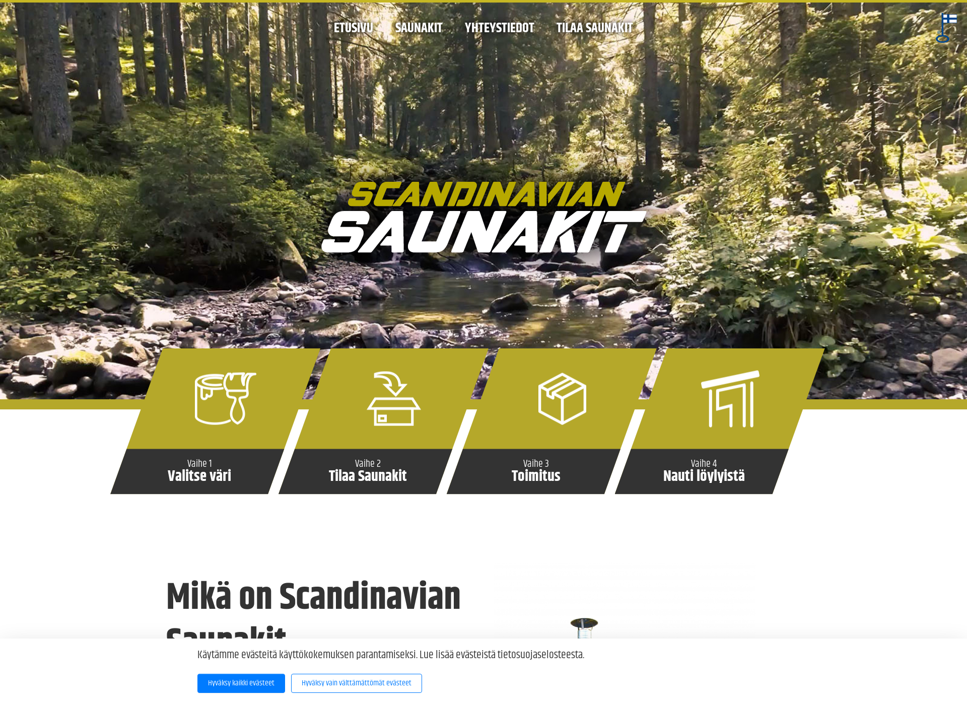 Näyttökuva saunakit.fi