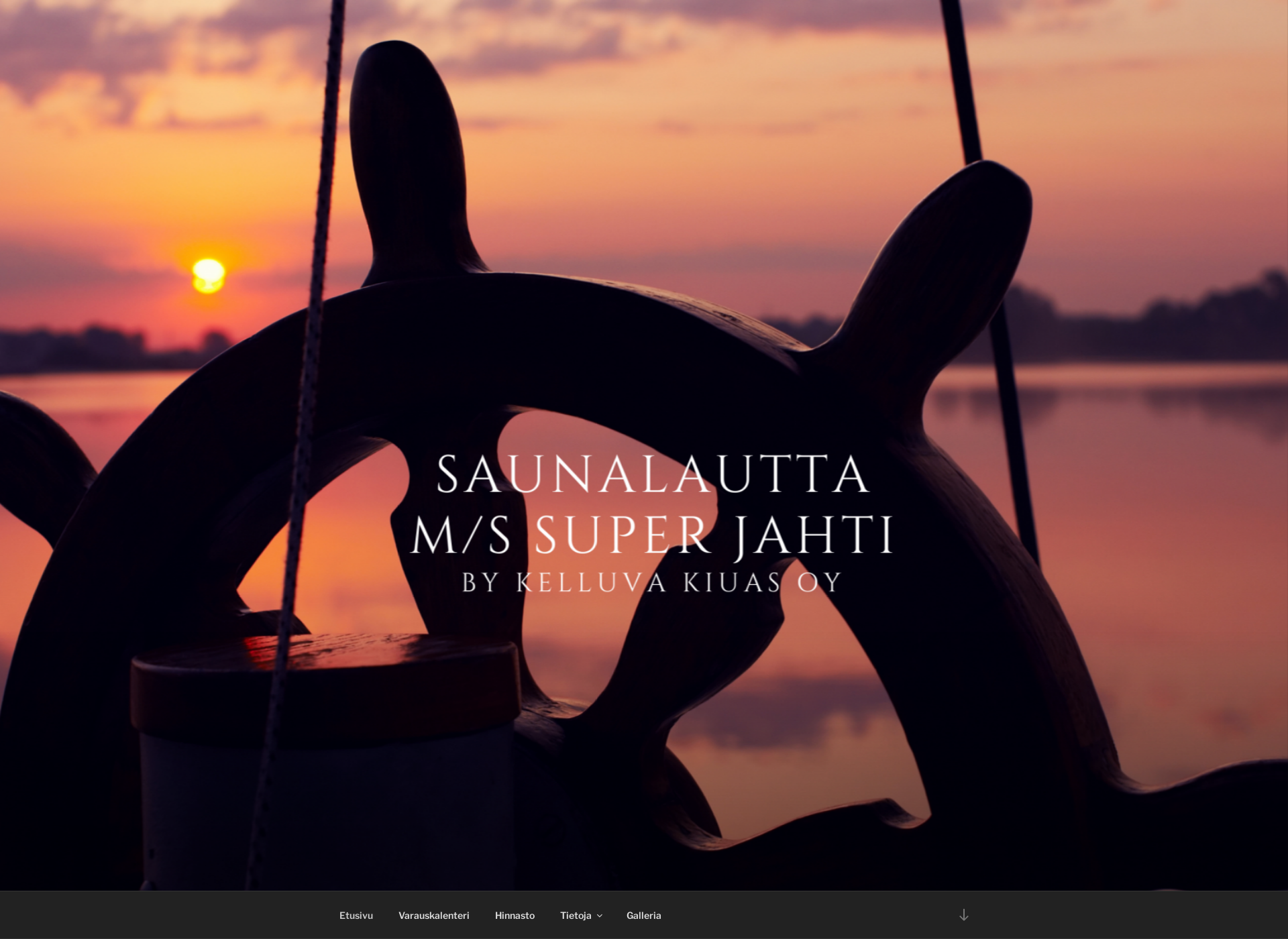Skärmdump för saunalauttajoensuu.fi