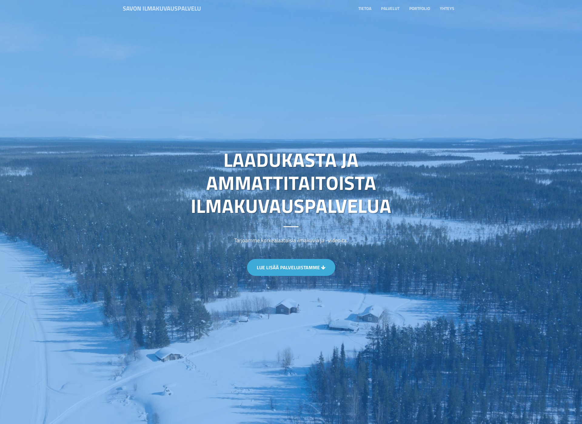 Screenshot for savonilmakuvauspalvelu.fi