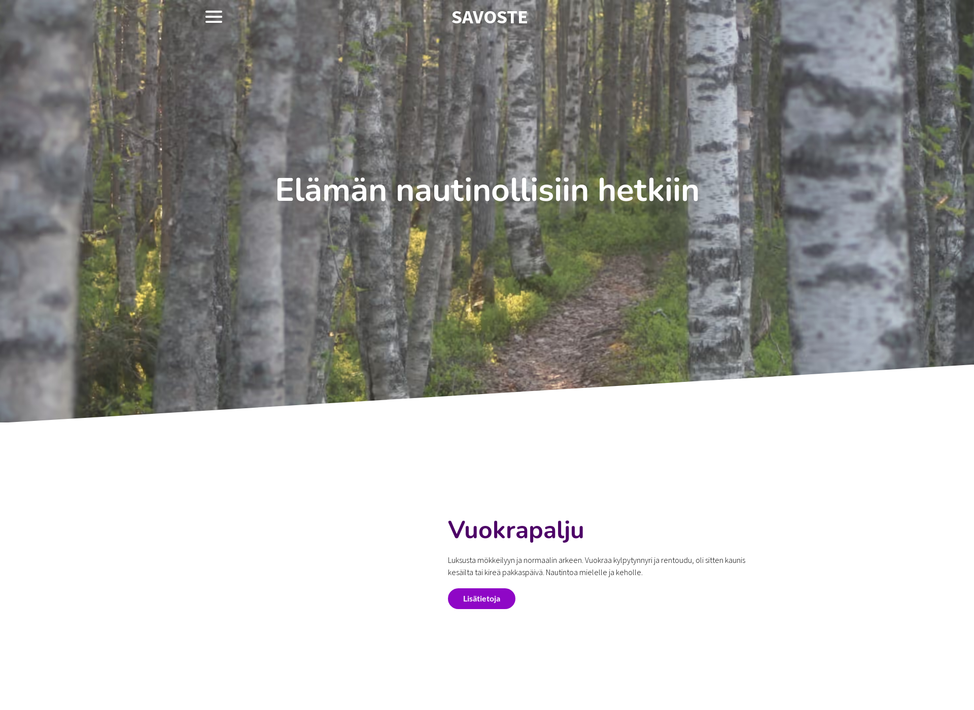 Screenshot for savoste.fi