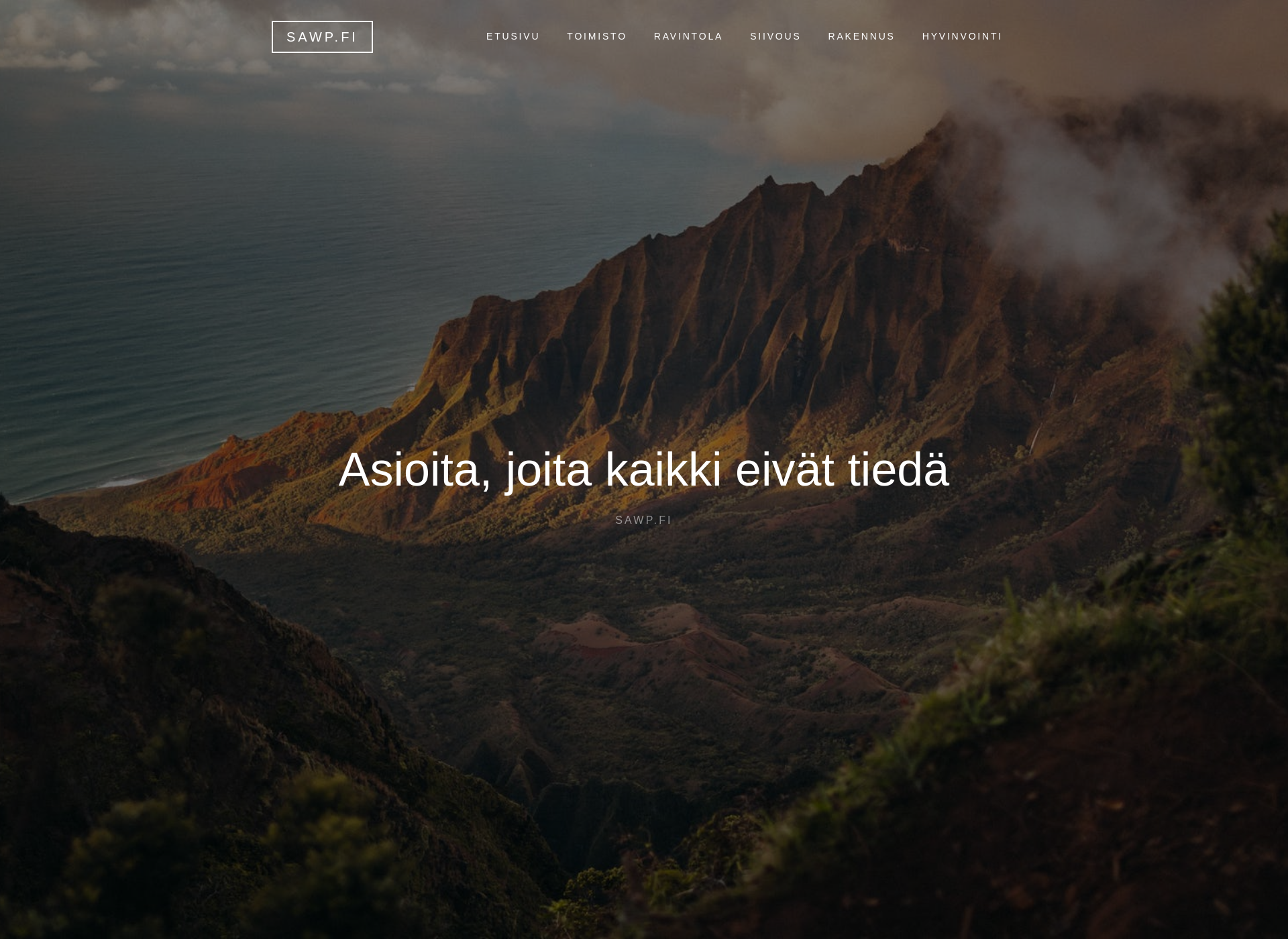 Screenshot for sawp.fi