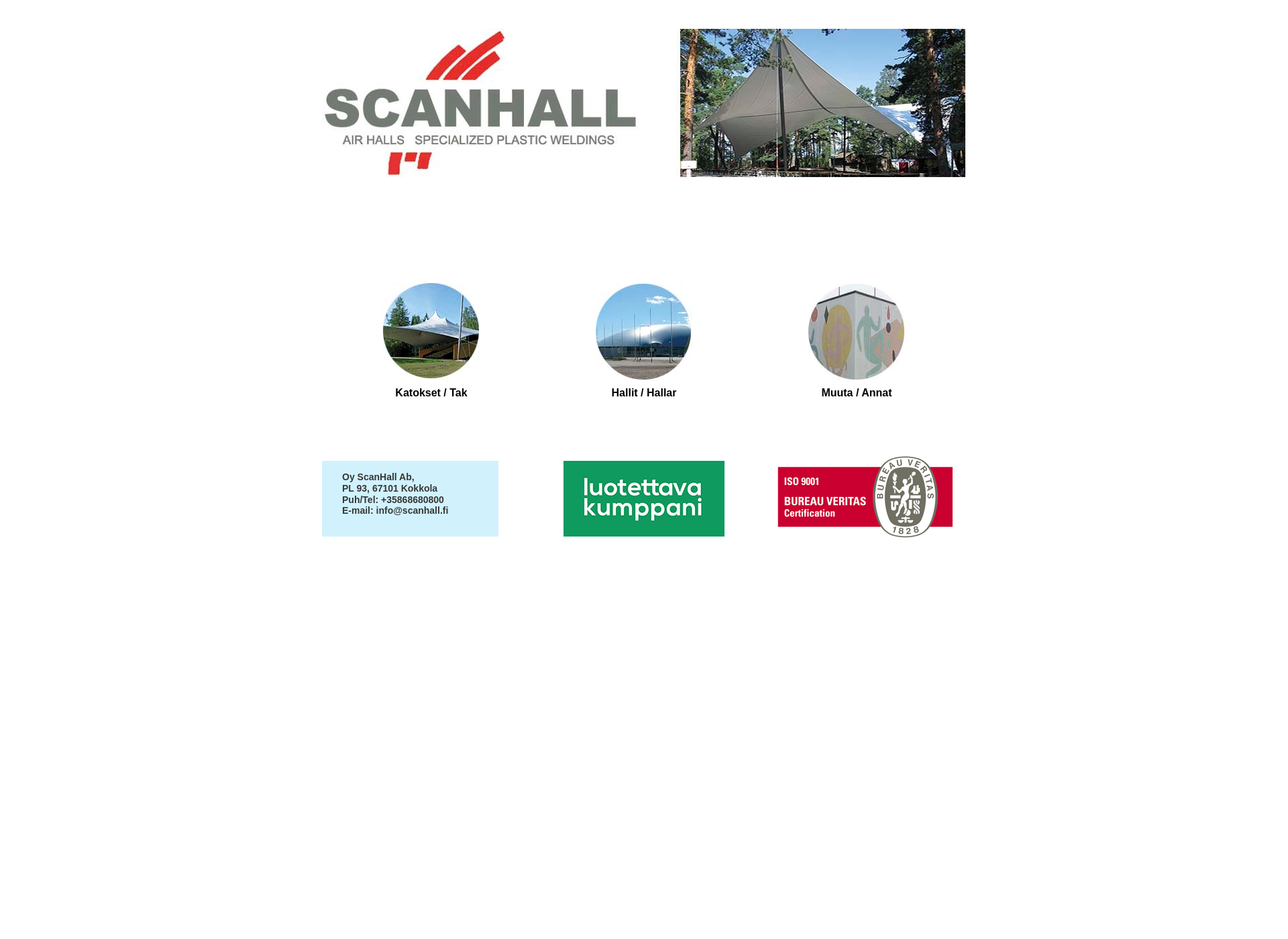 Screenshot for scanhall.fi