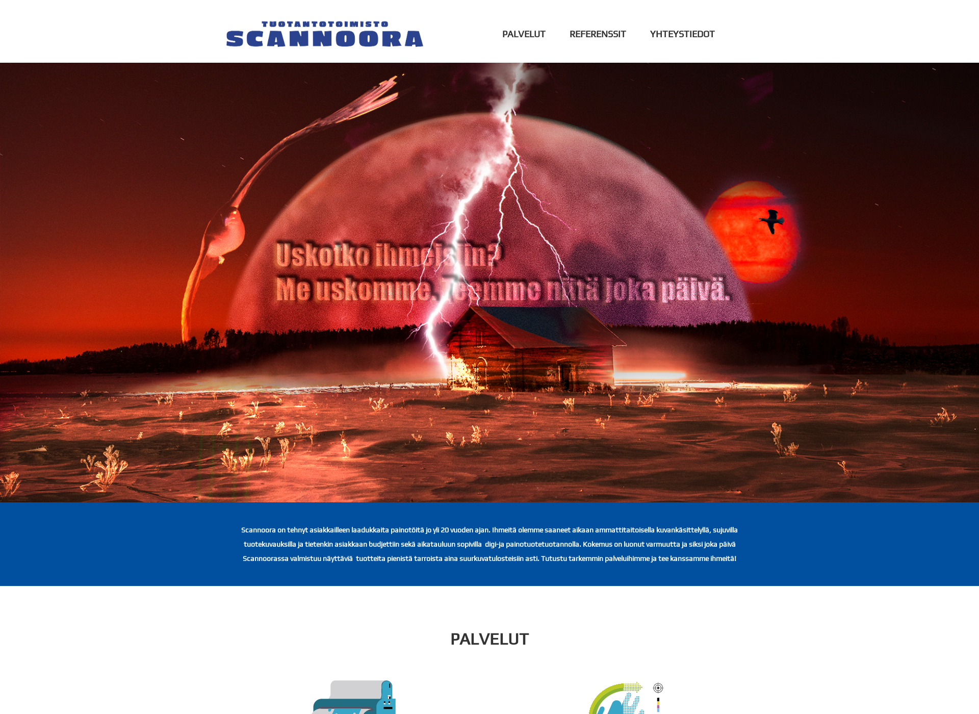 Screenshot for scannoora.fi