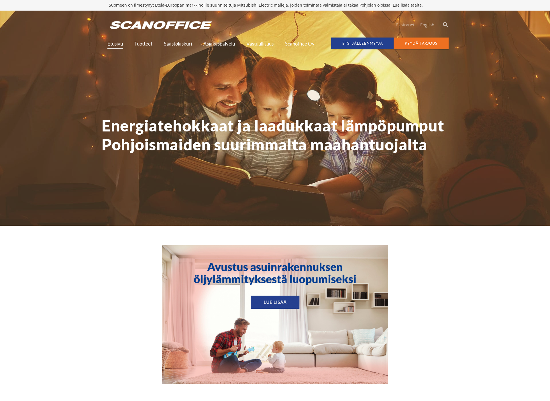 Skärmdump för scanoffice.fi