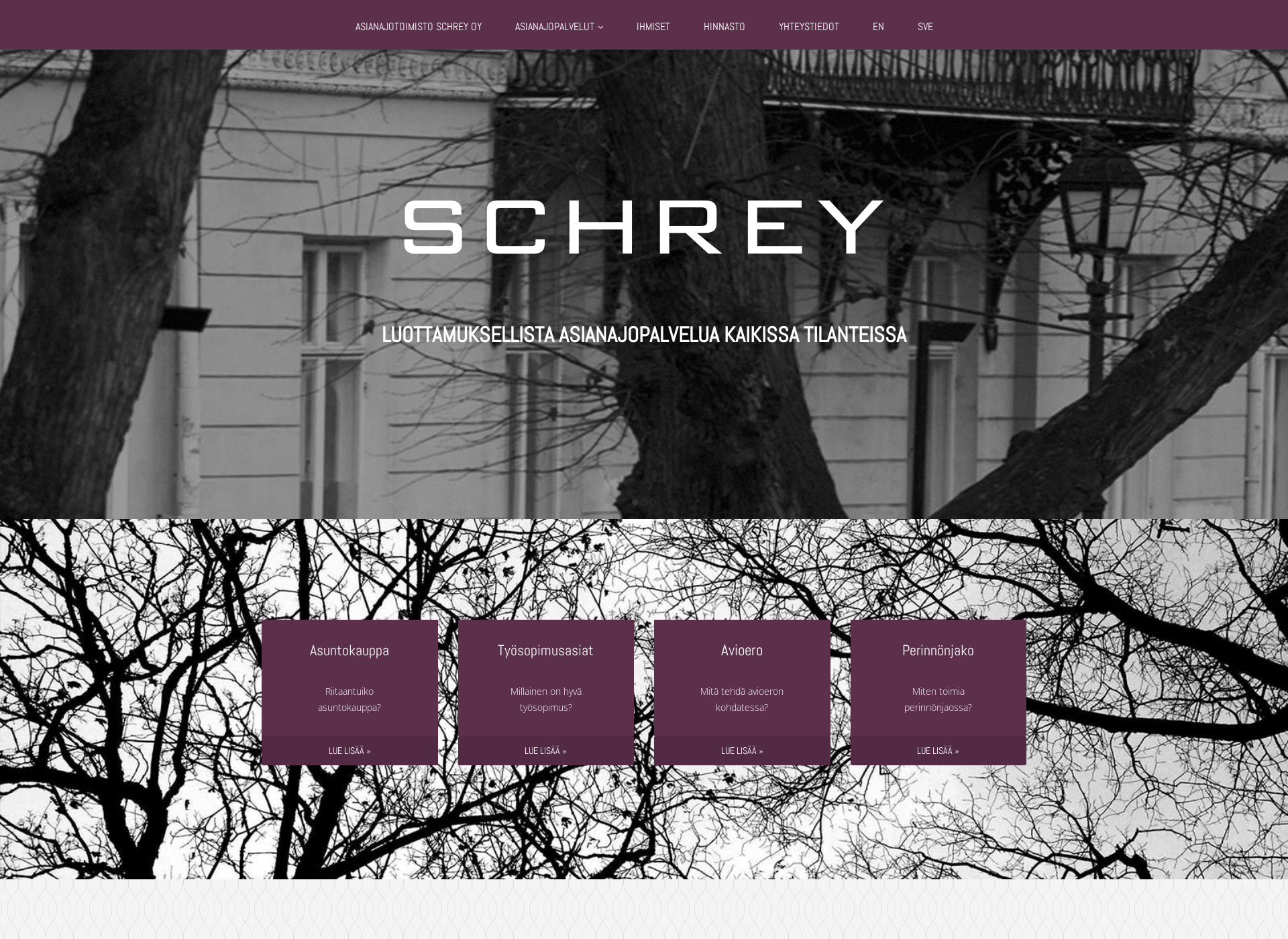 Screenshot for schrey.fi