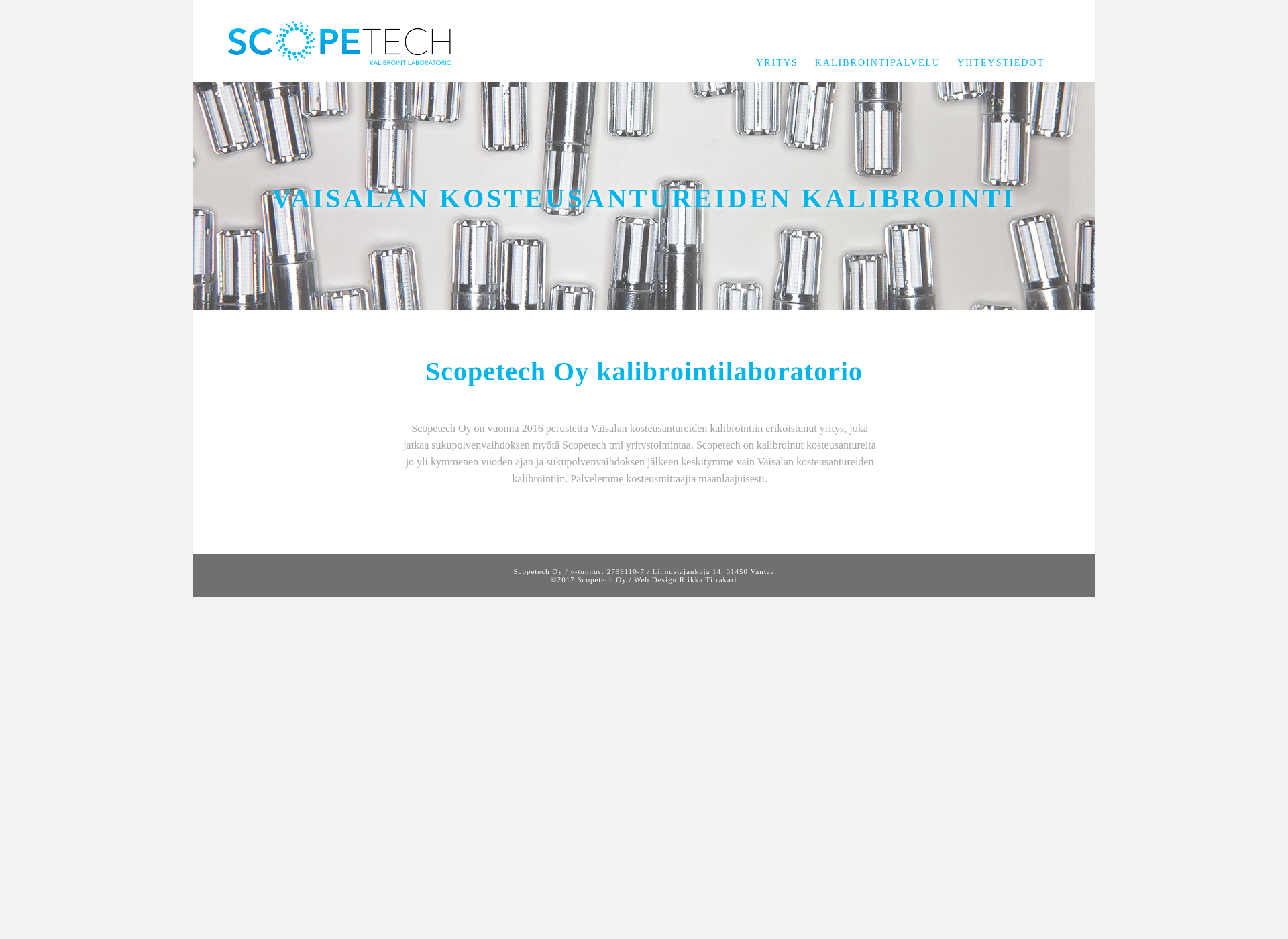 Screenshot for scopetech.fi