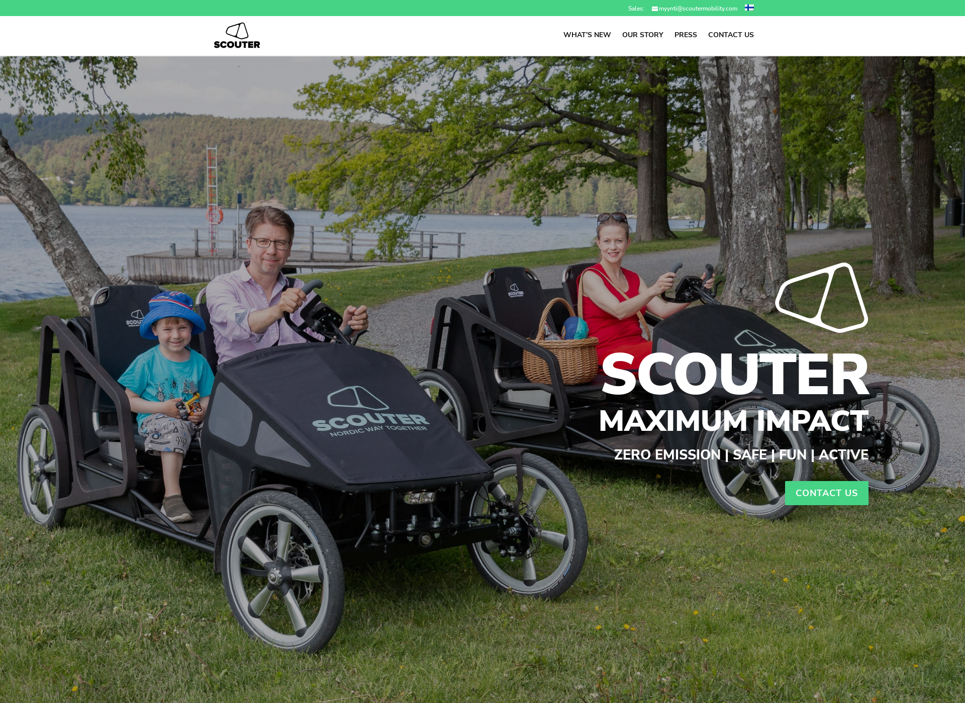 Screenshot for scoutermobility.com