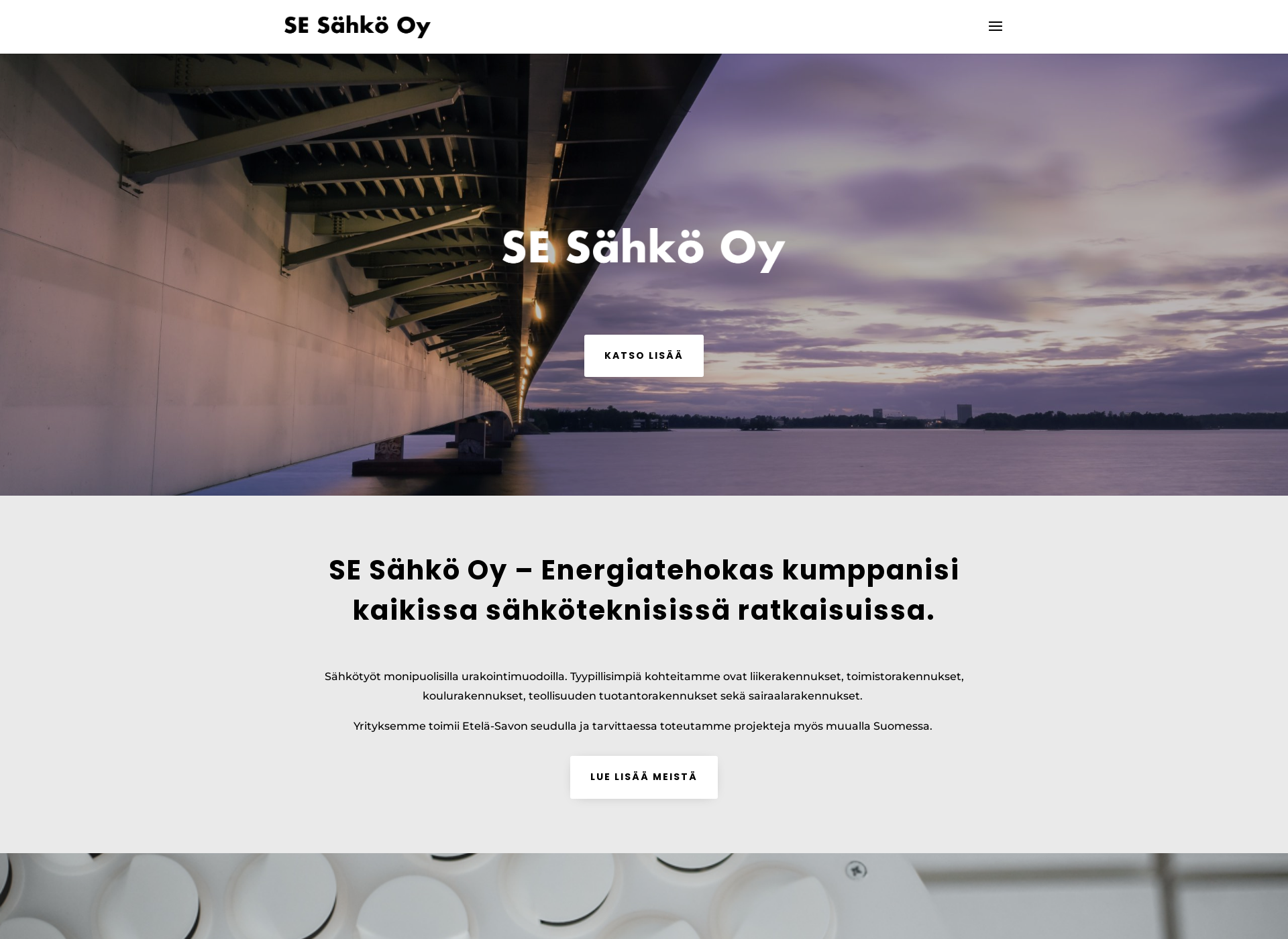 Skärmdump för se-sahko.fi