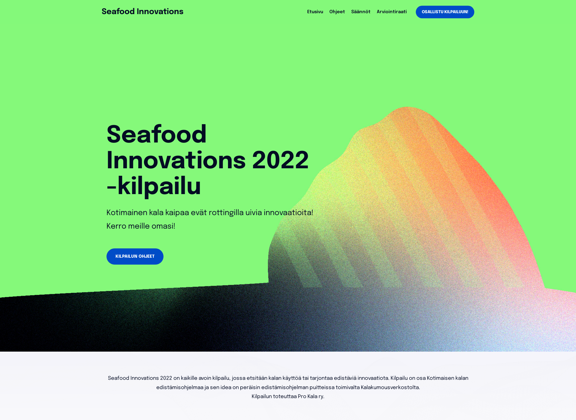 Screenshot for seafoodinnovations.fi